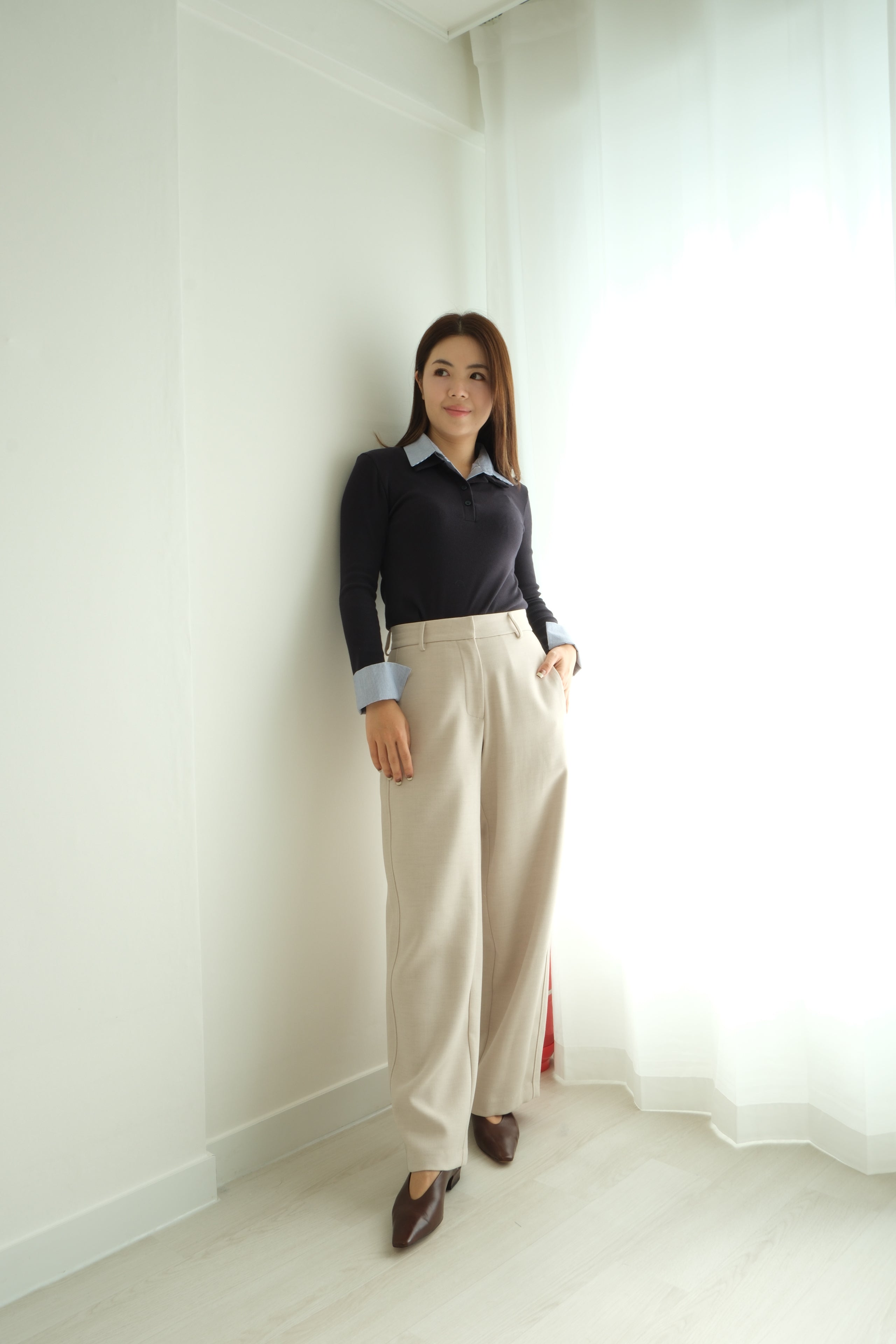 Sweater-Style Shirt Duo [T0242]