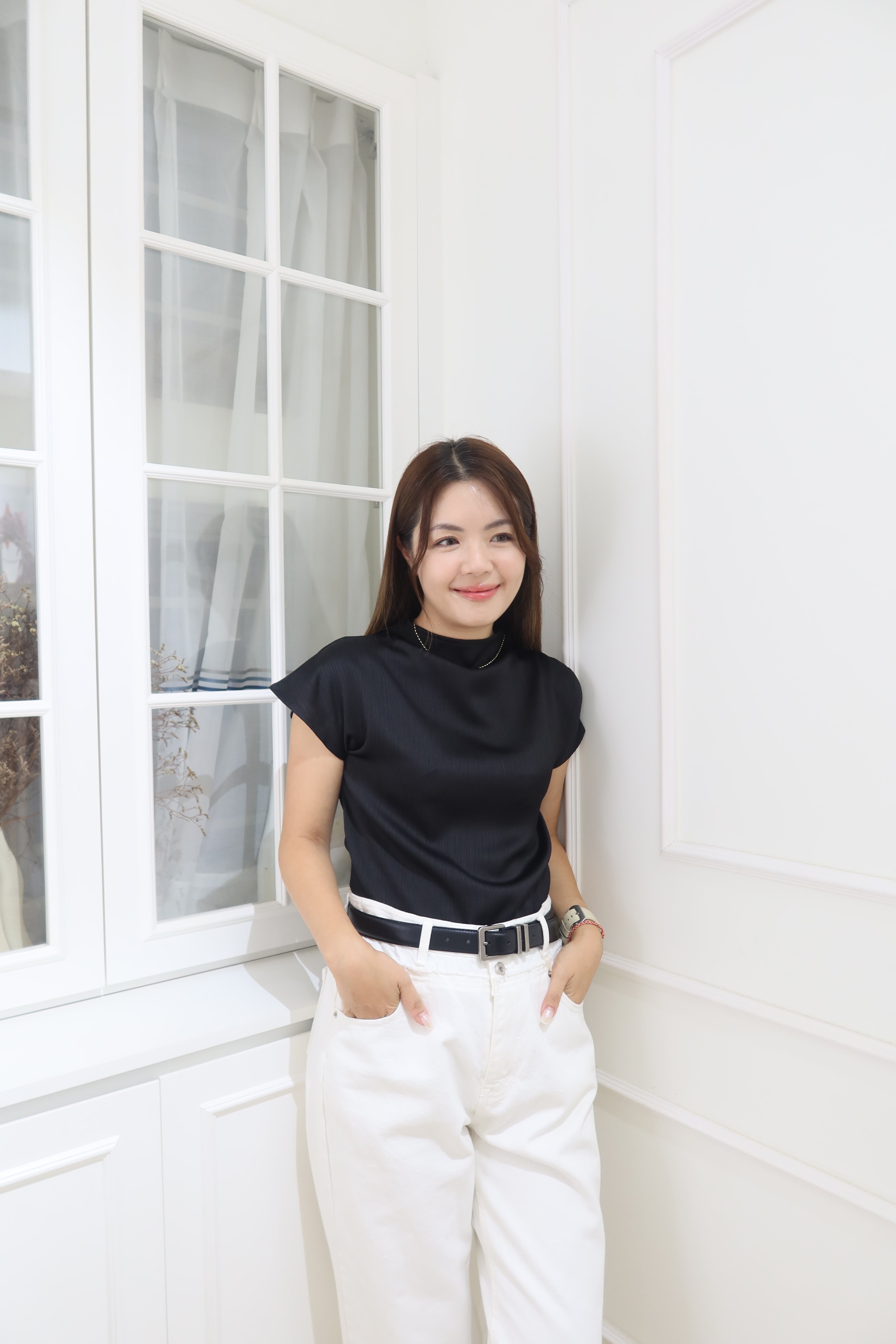 Silk Breeze Blouse [T0219]