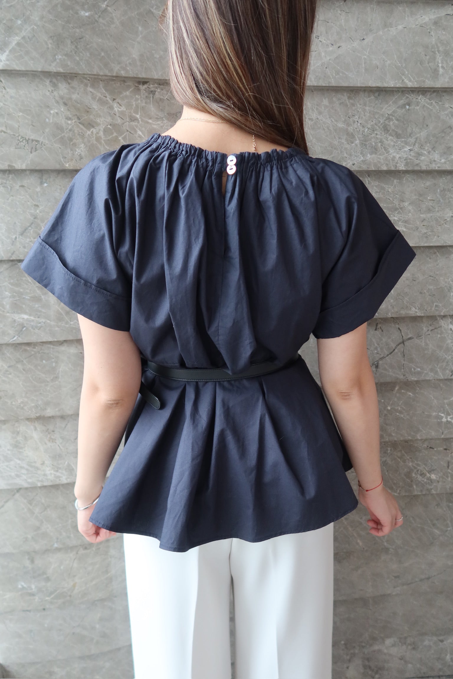 Summer Ruffle Blouse [T0157]