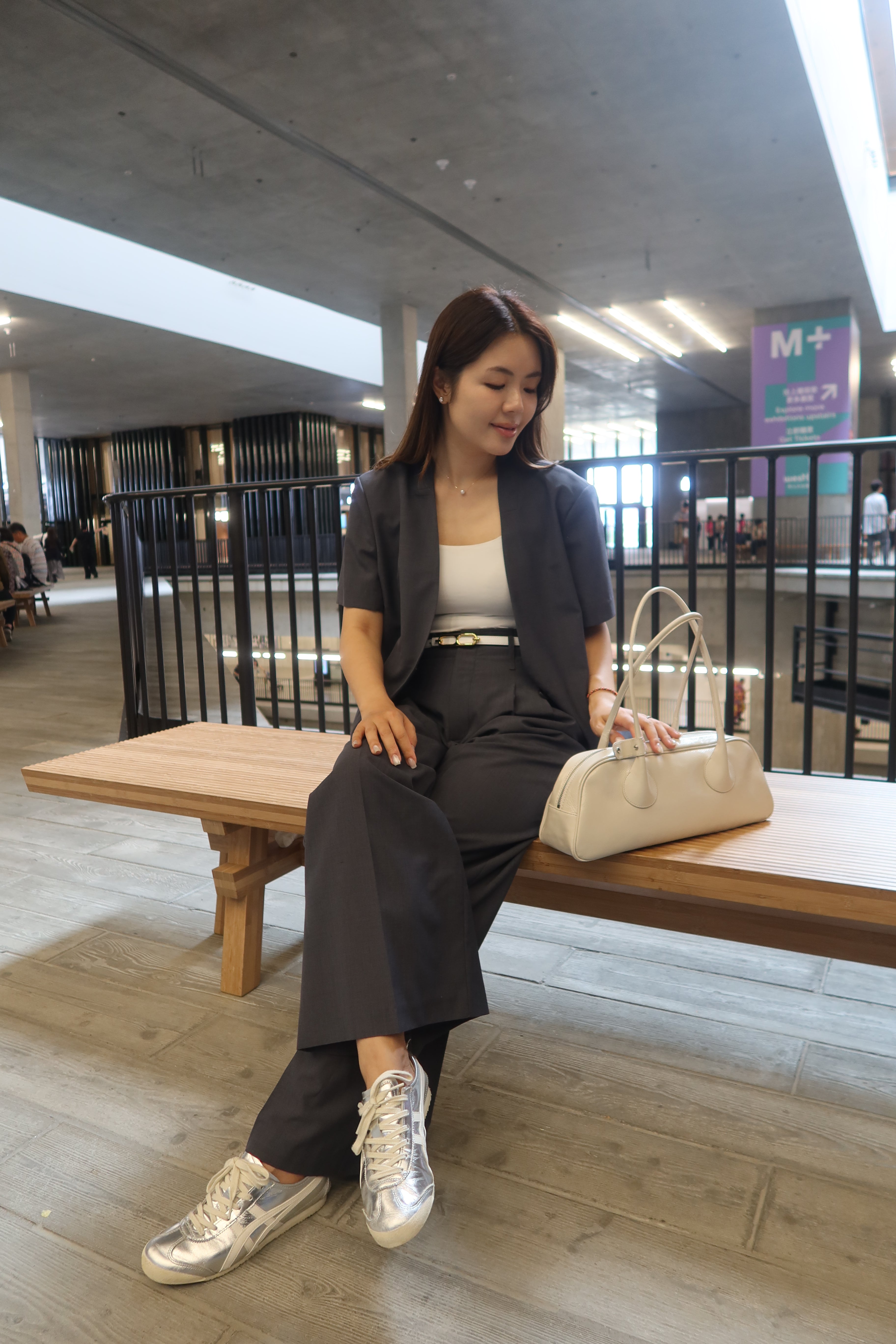 【LE ZANS BRAND COLLECTION】SilkenEase Premium Gray Pants (意大利布料，真絲+羊毛料) [PT0063]