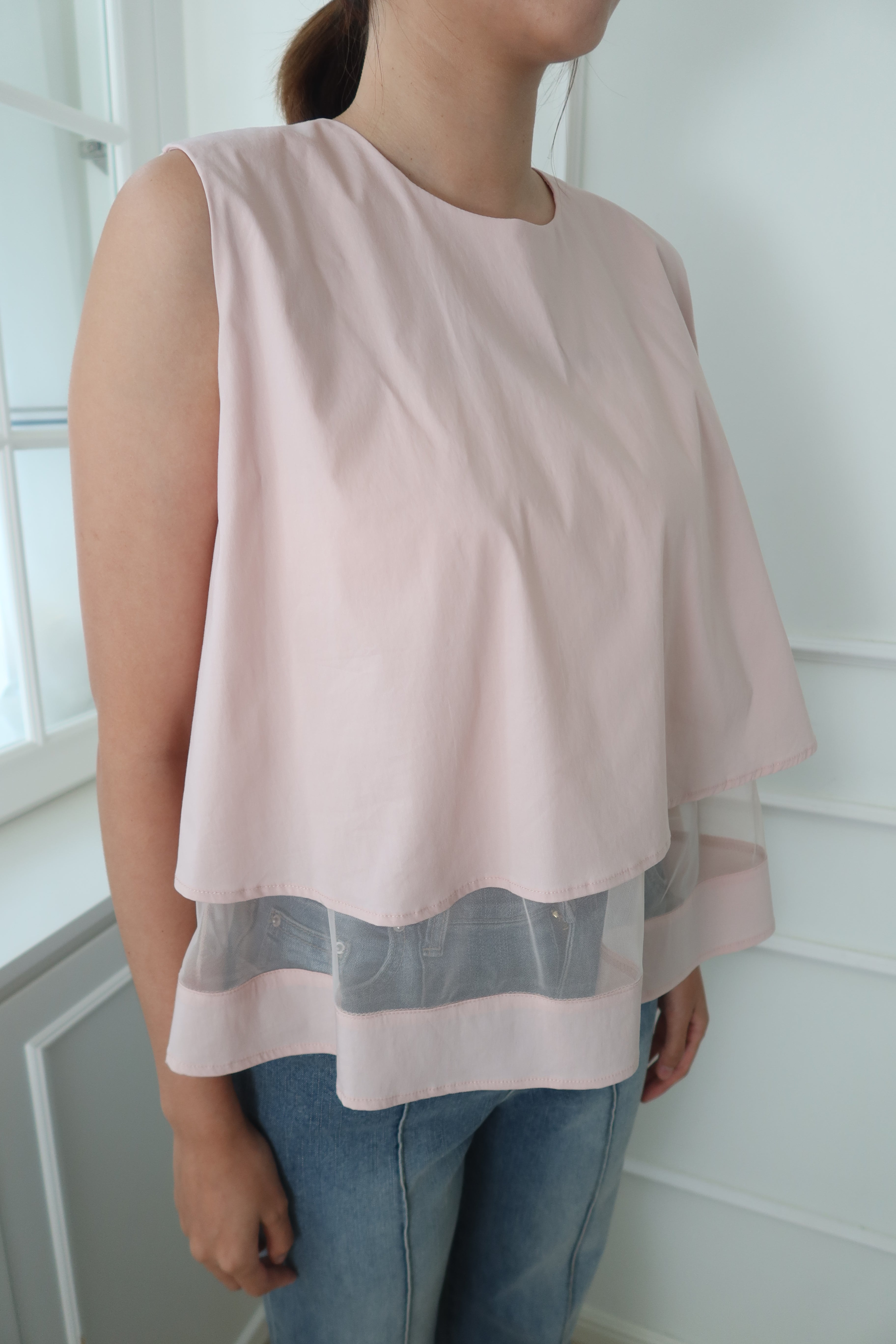 Color Pop Layering Vest [T0198]