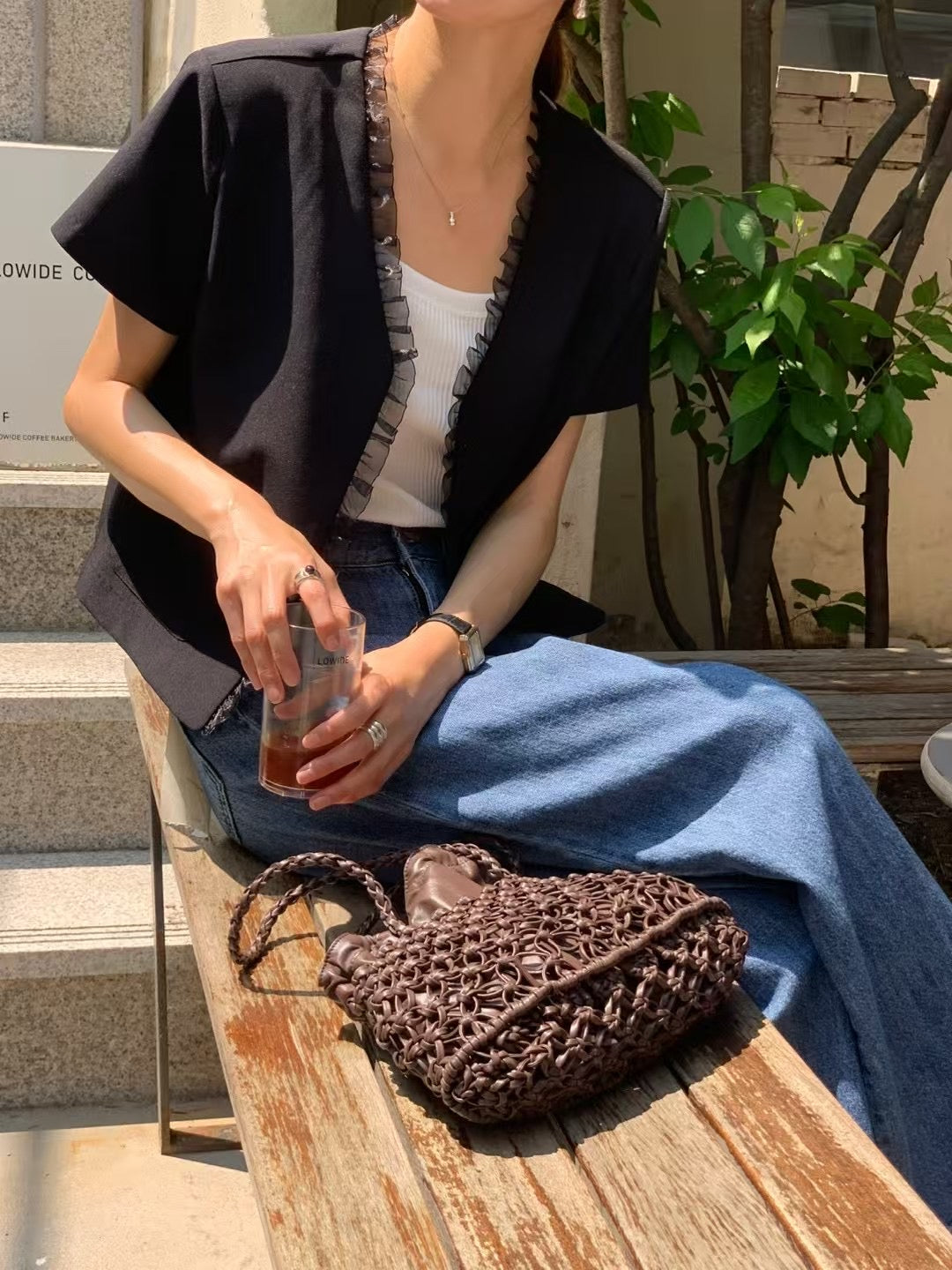 Chiffon Charm Blazer [J0104]