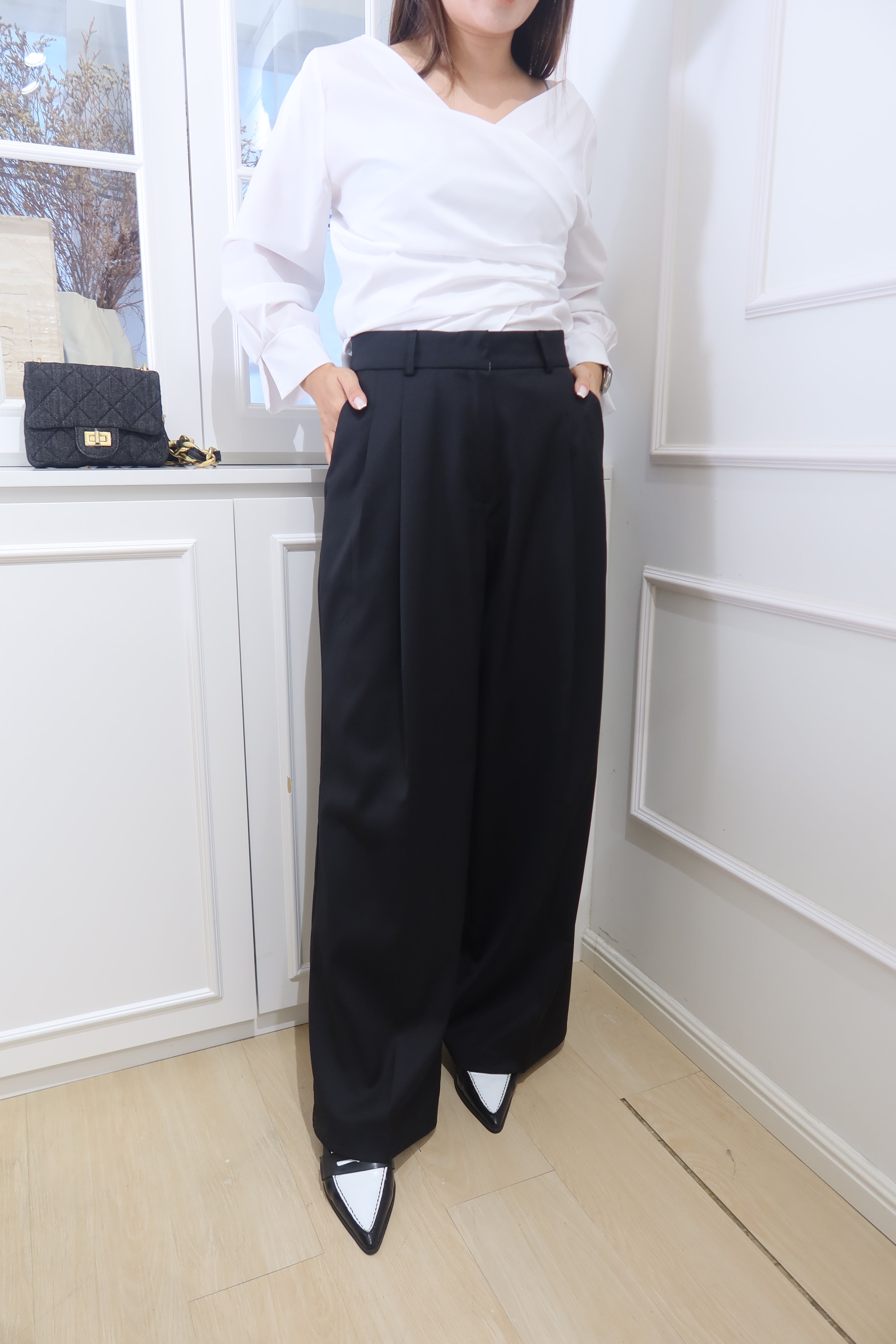 Sleek Drape Trousers [PT0073]