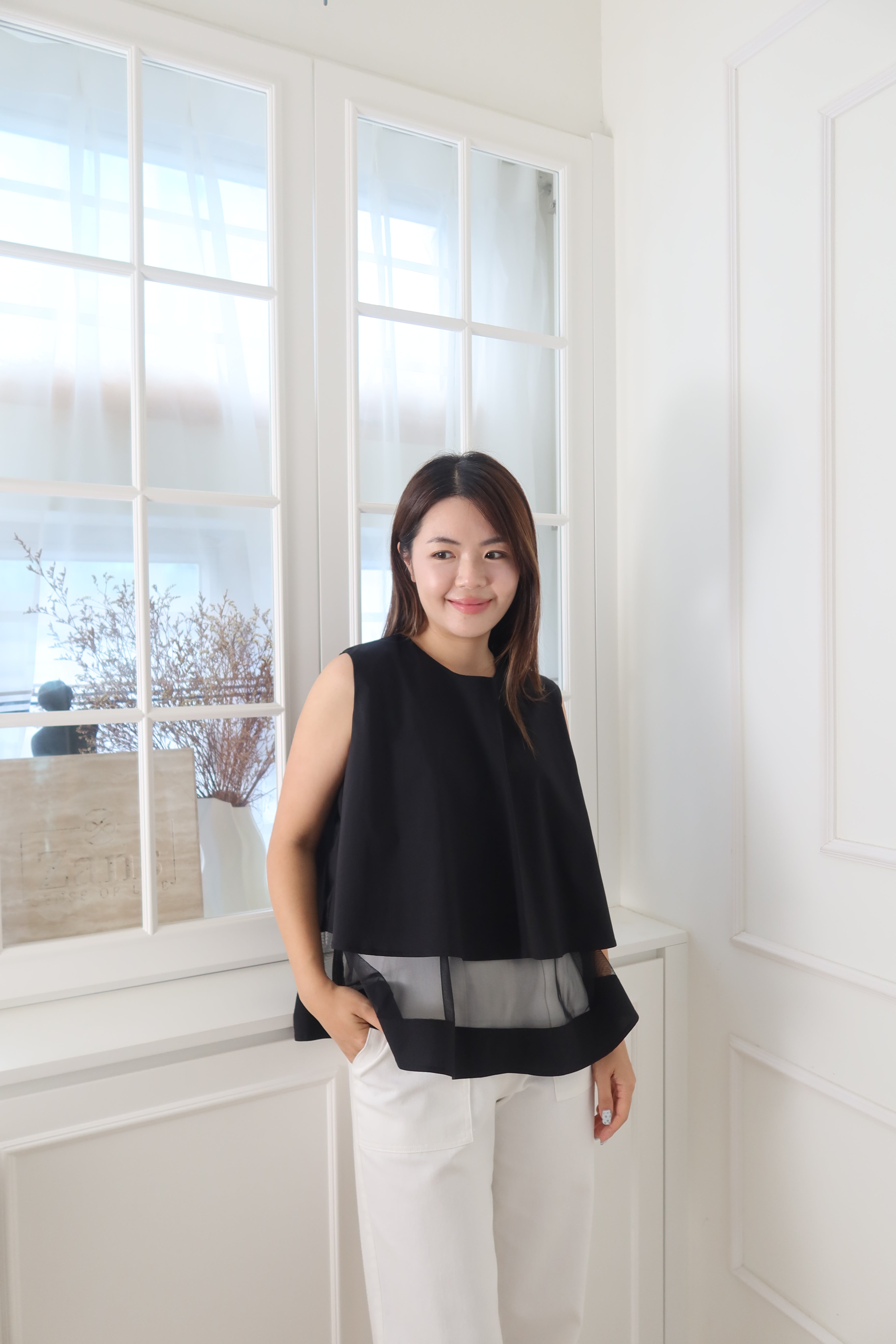 Color Pop Layering Vest [T0198]