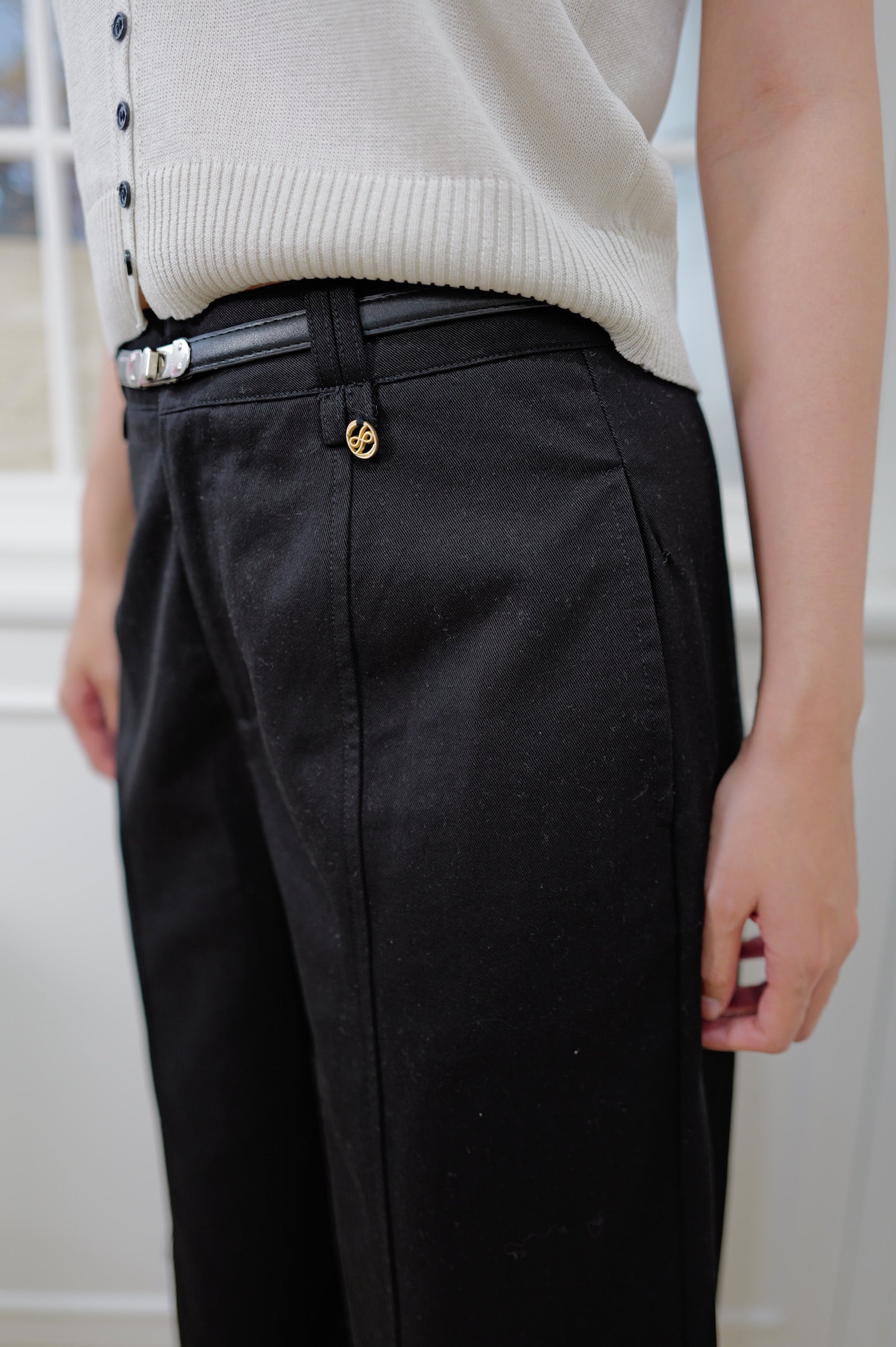 【LE ZANS BRAND COLLECTION】Minimal Wide Leg Pants [PT0089]