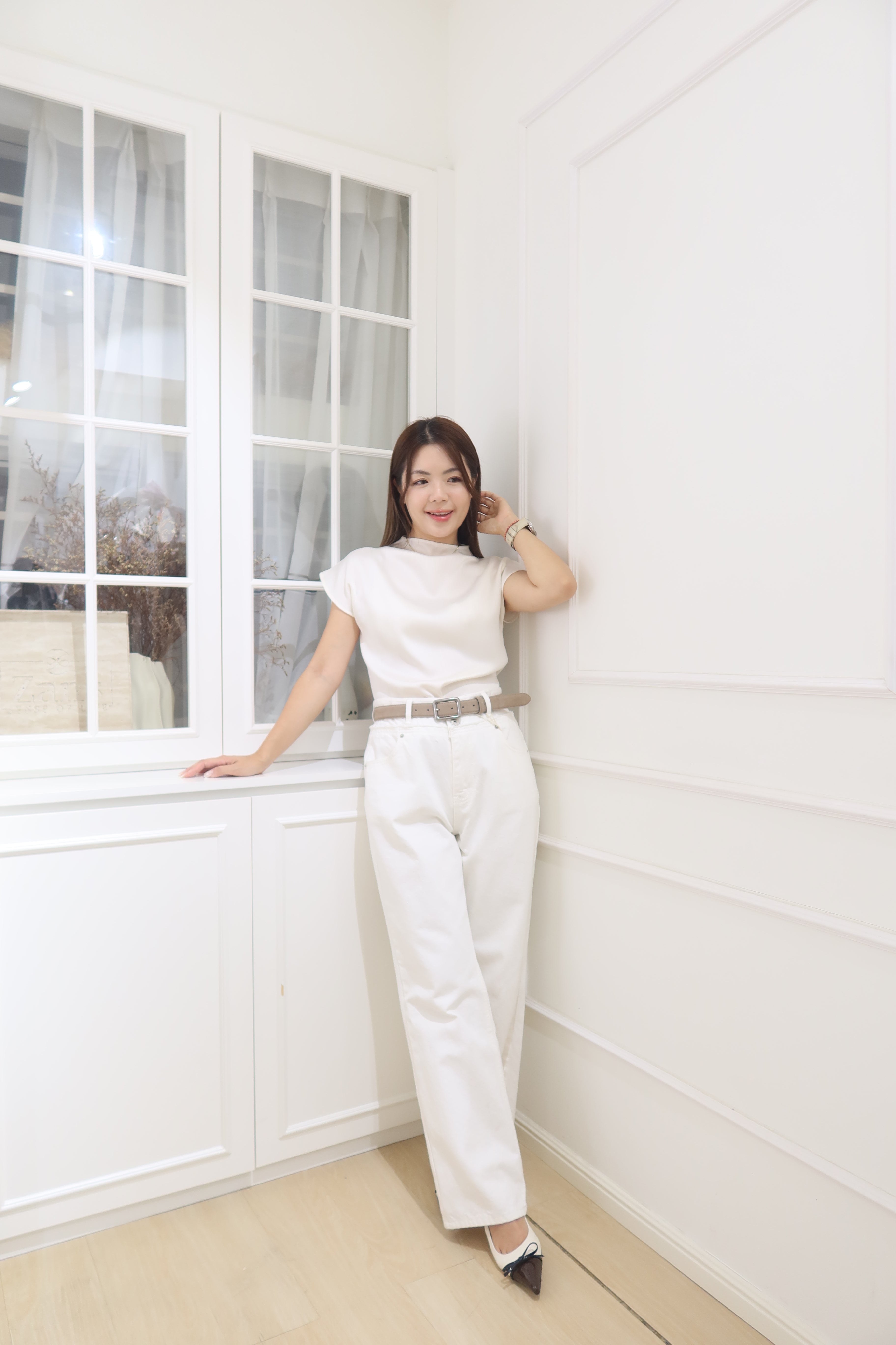 Silk Breeze Blouse [T0219]