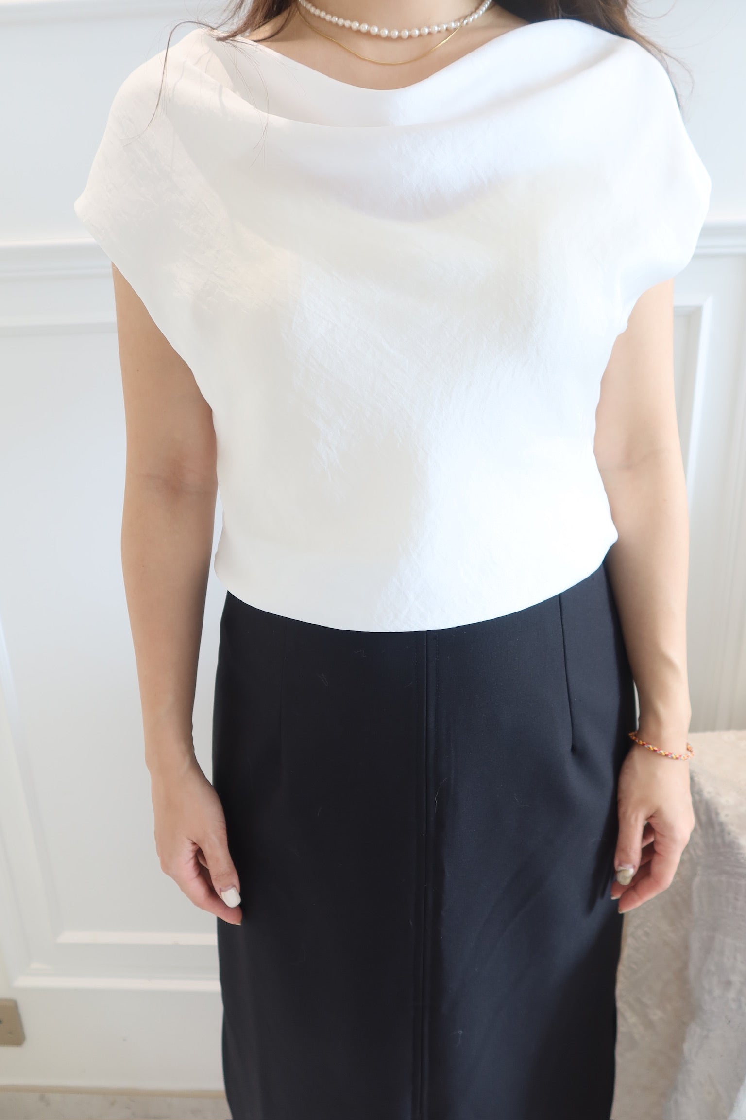 【LUXE COLLECTION】Serene Wave Blouse [T0147]