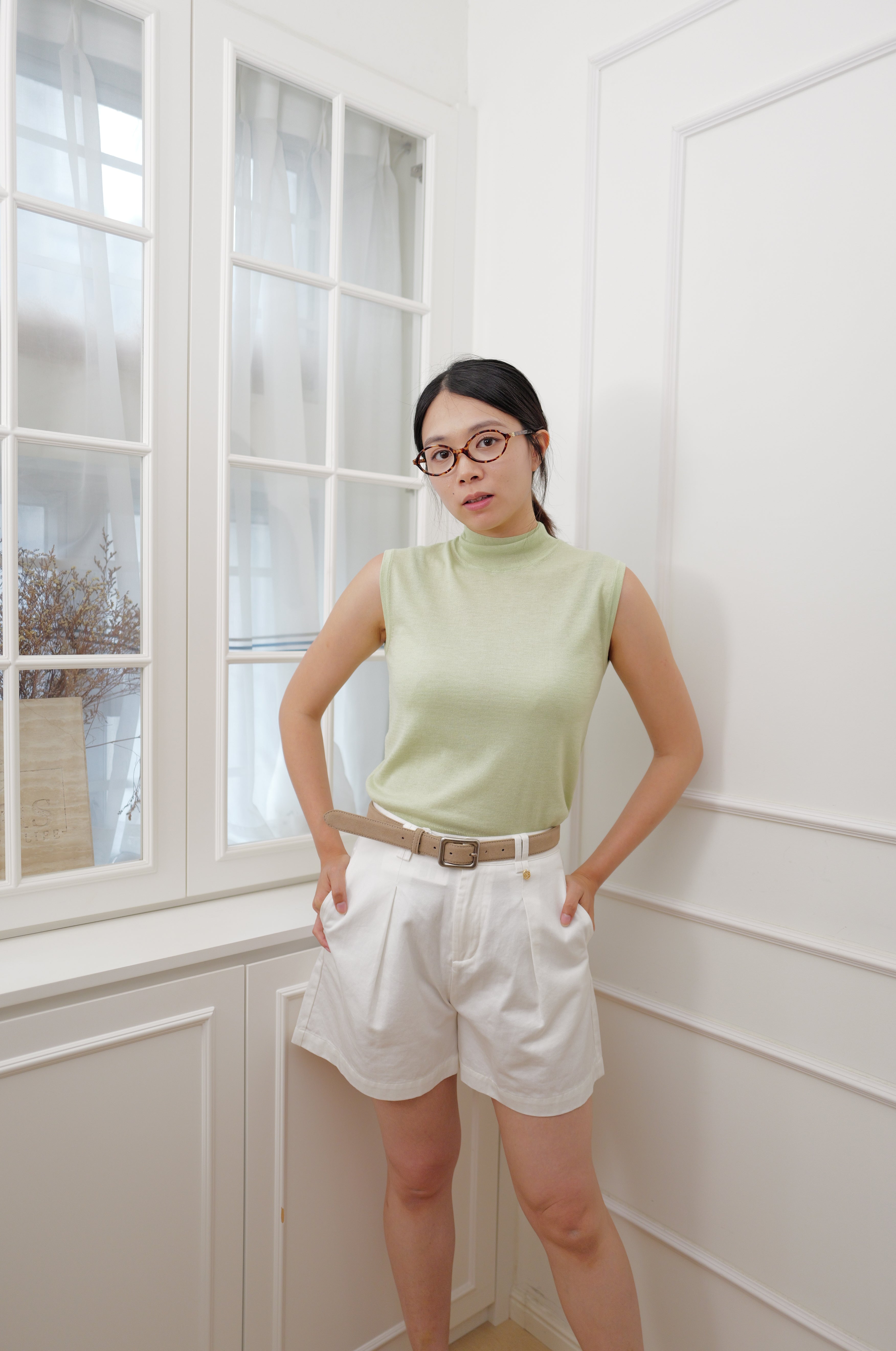 Candy Color Layering Vest [T0283]