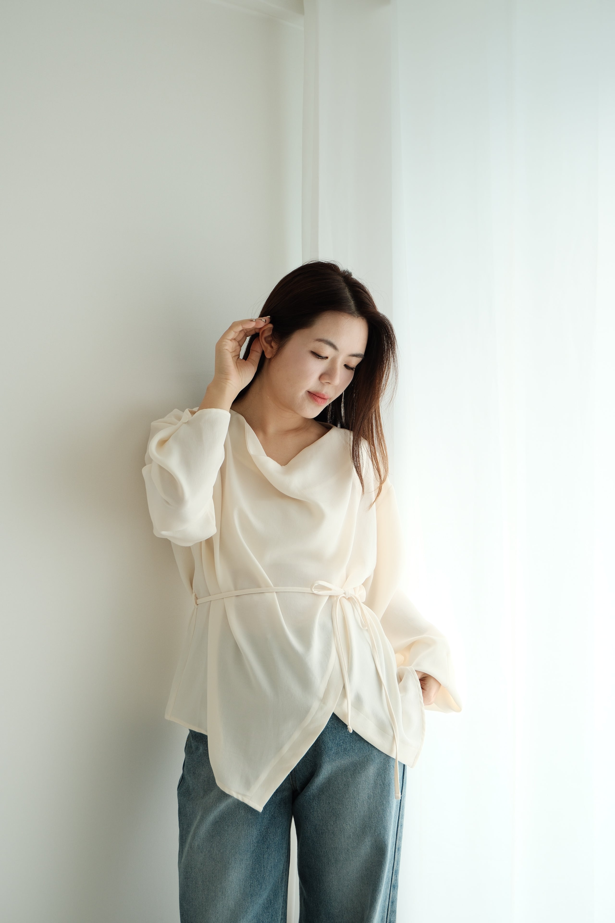 Serene Flow Long Sleeve Top [T0236]