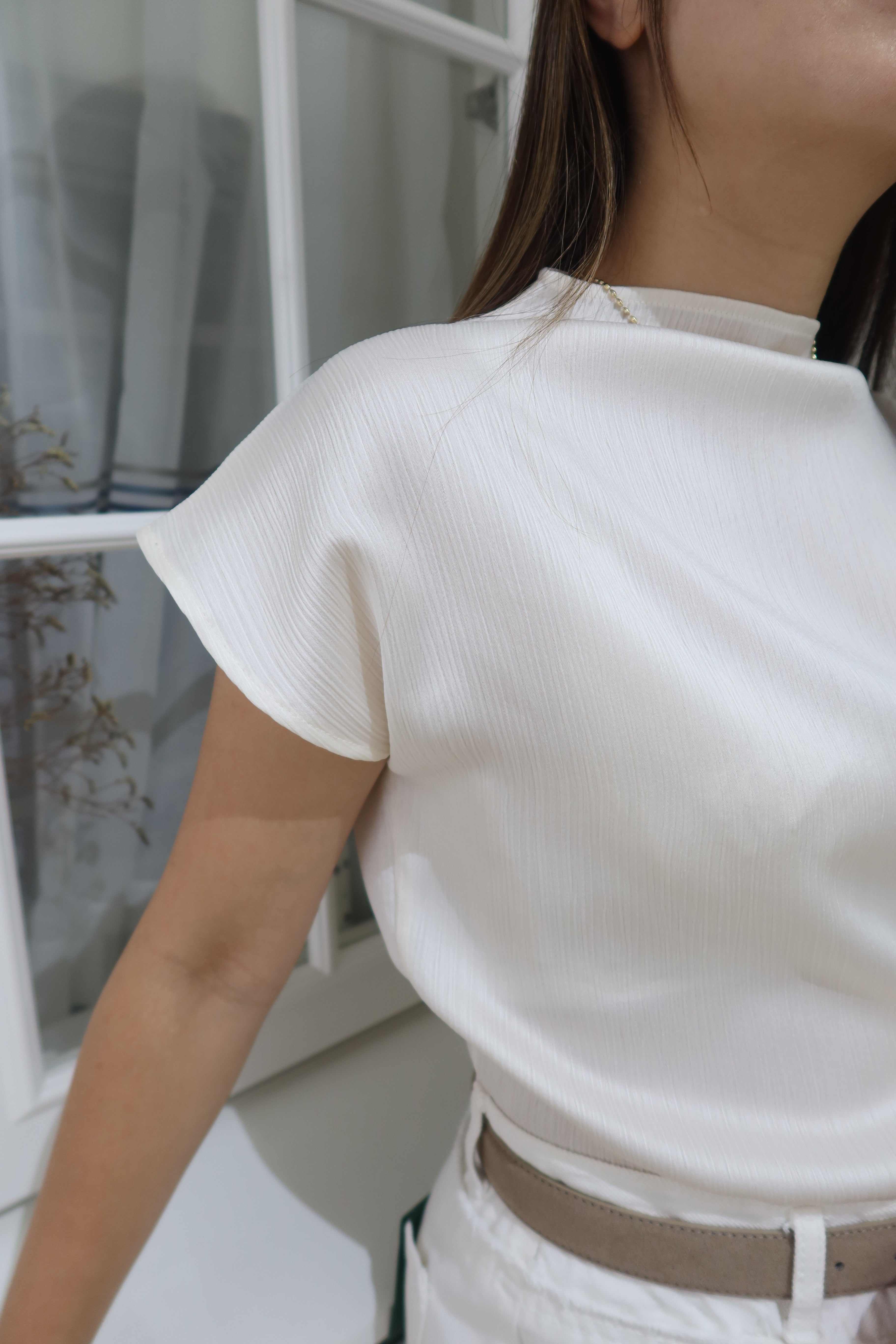 Silk Breeze Blouse [T0219]