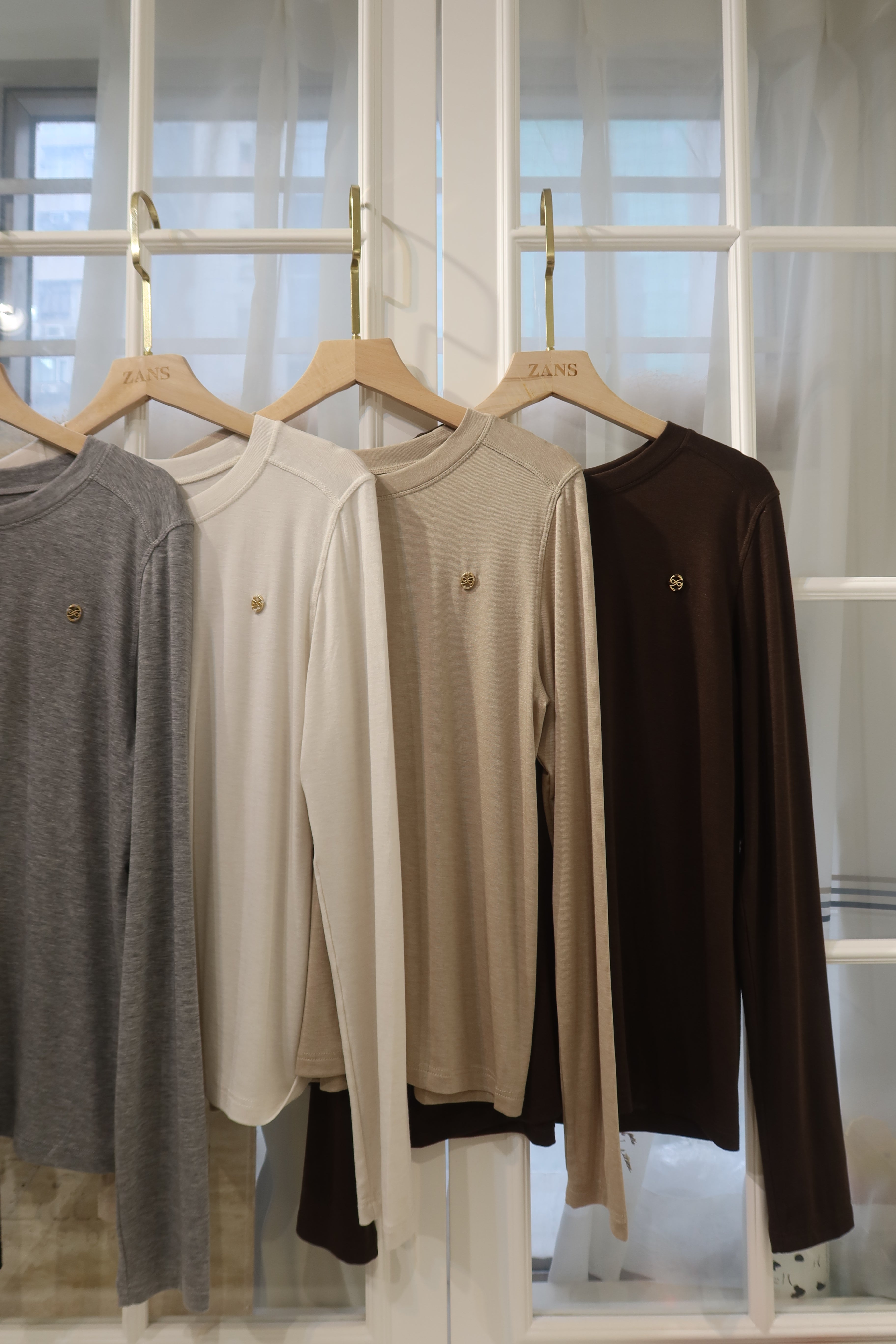 【LE ZANS BRAND COLLECTION】LuxeLayer Essentials (47%天絲，5%羊毛) [T0233]
