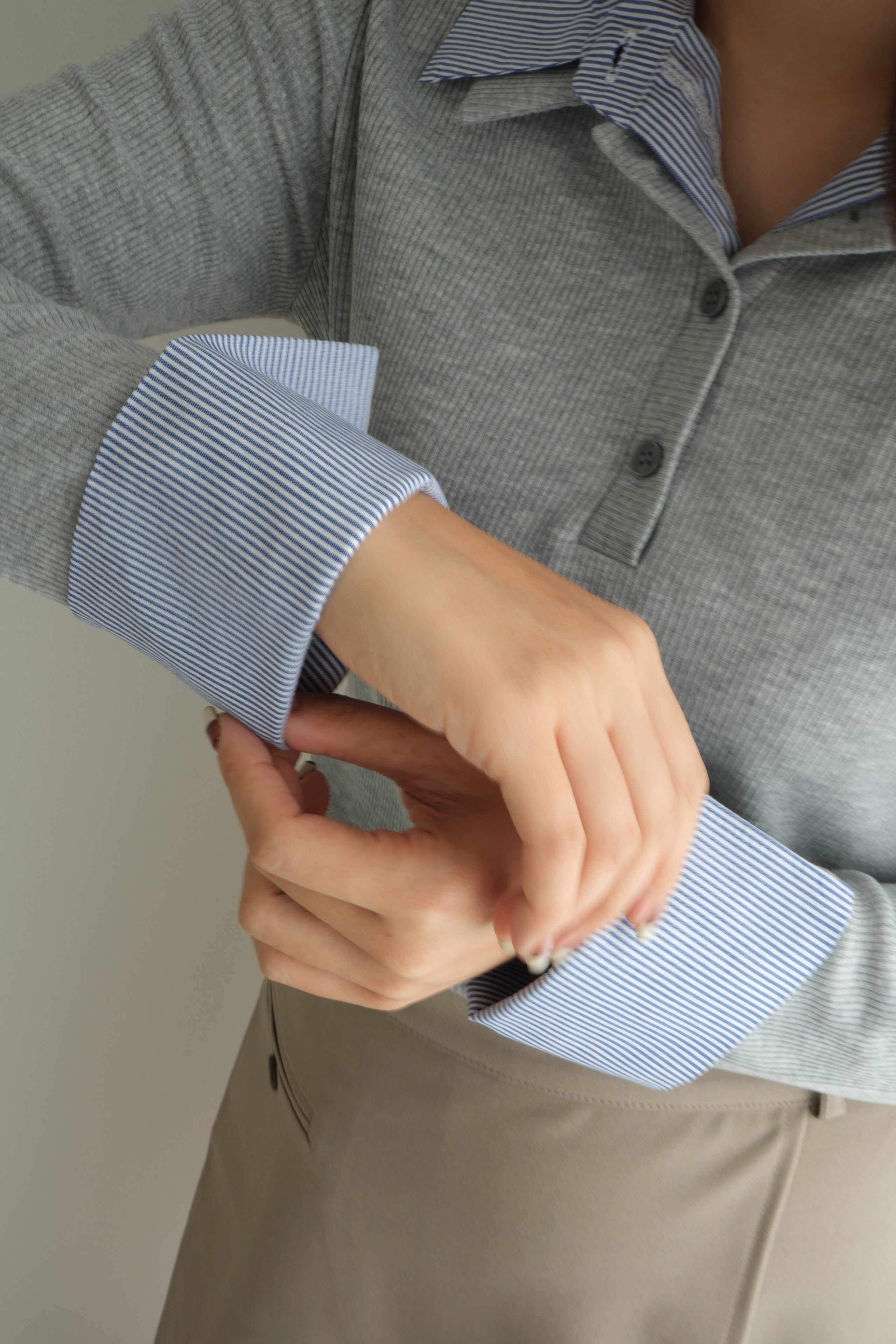 Sweater-Style Shirt Duo [T0242]