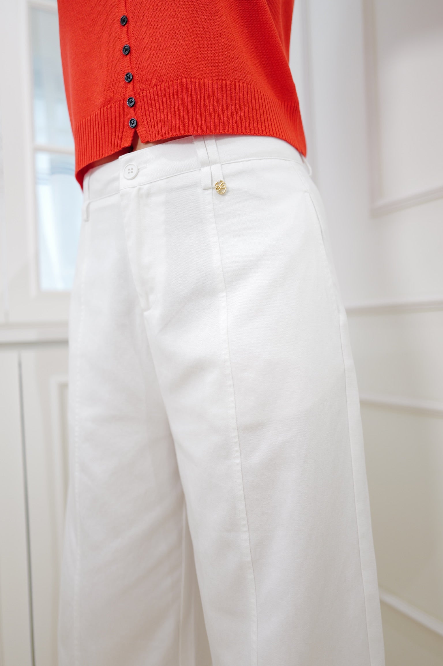 【LE ZANS BRAND COLLECTION】Minimal Wide Leg Pants [PT0089]
