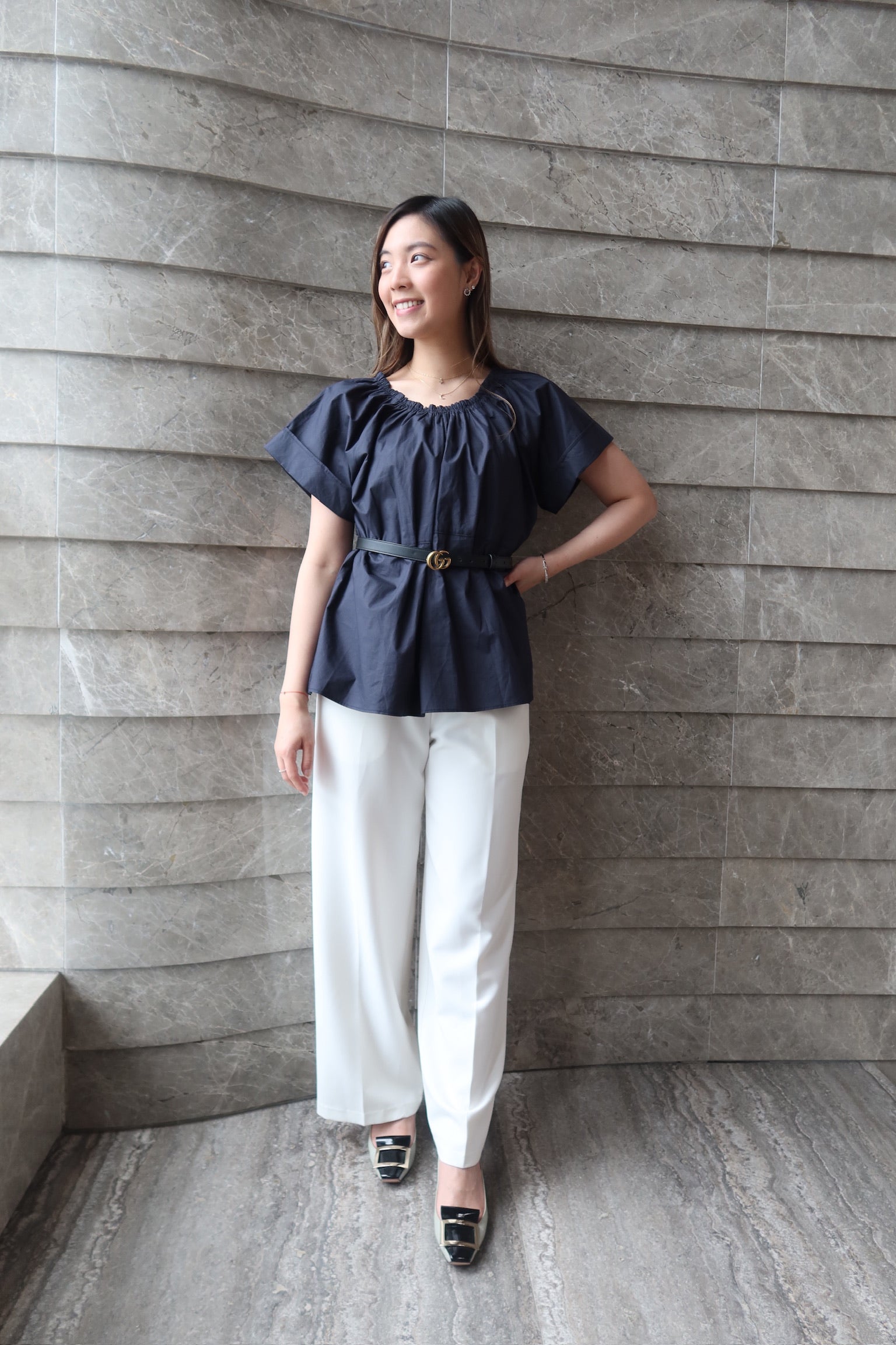 Summer Ruffle Blouse [T0157]