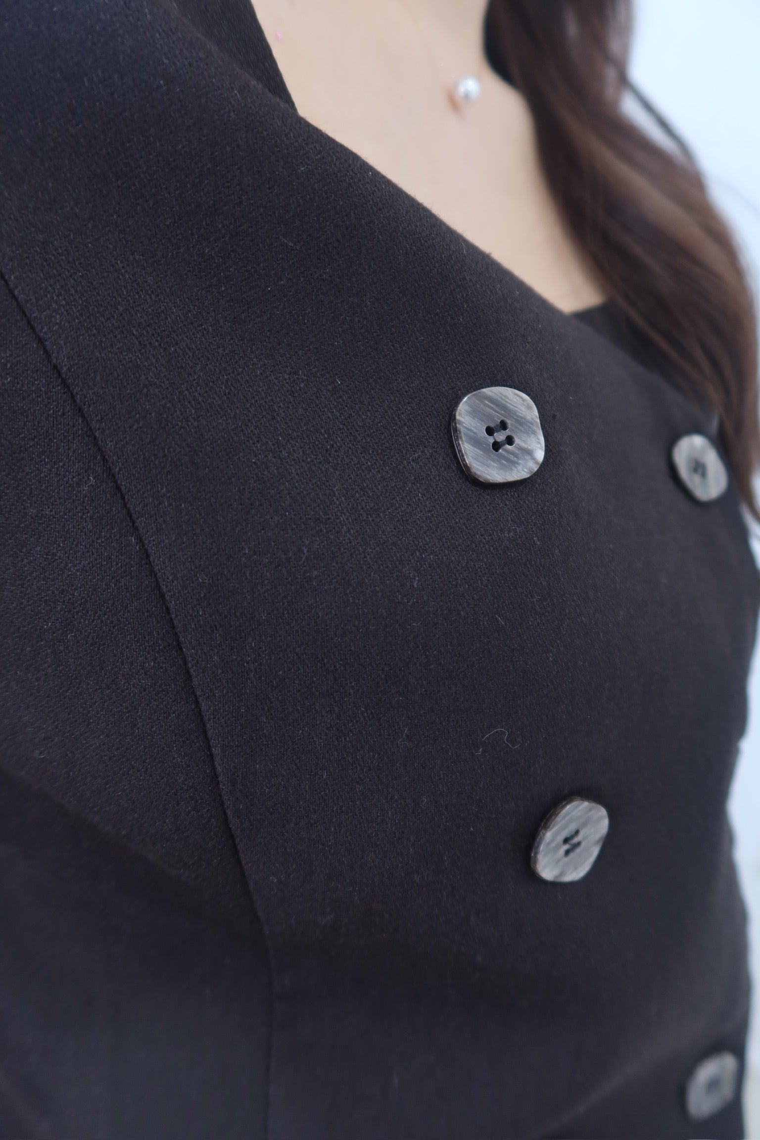 Chic Double-Breasted Crop Blazer [J0102]