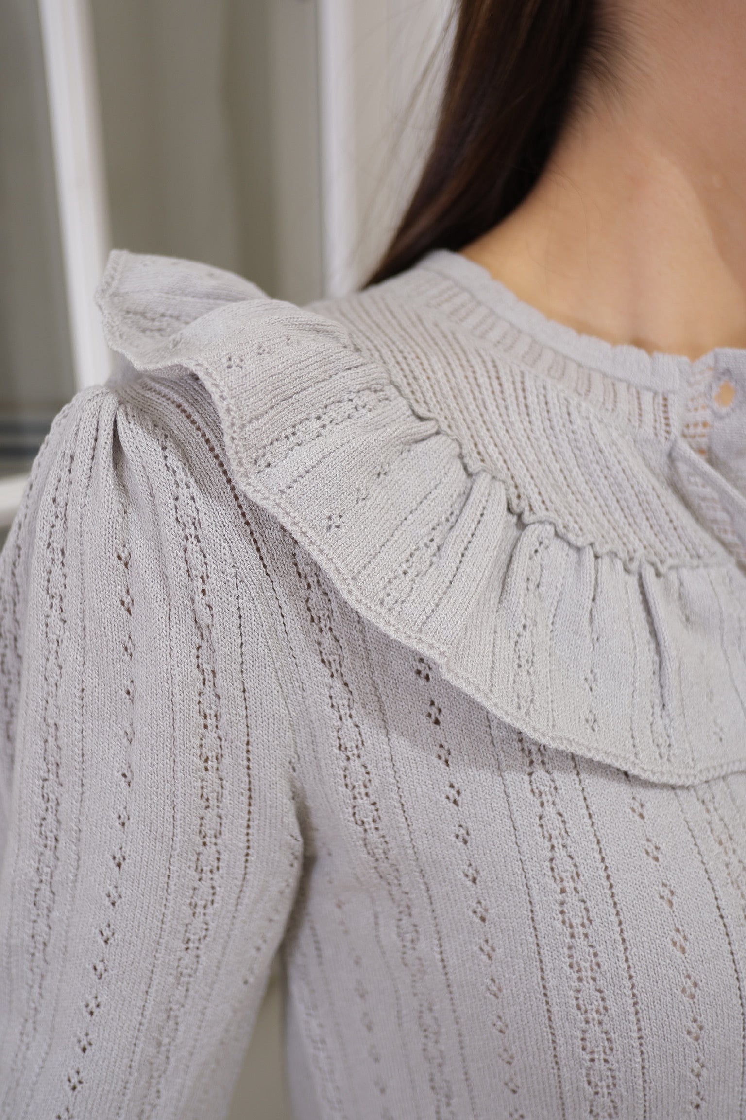 Sweetheart Bow Knit Top [T0243]