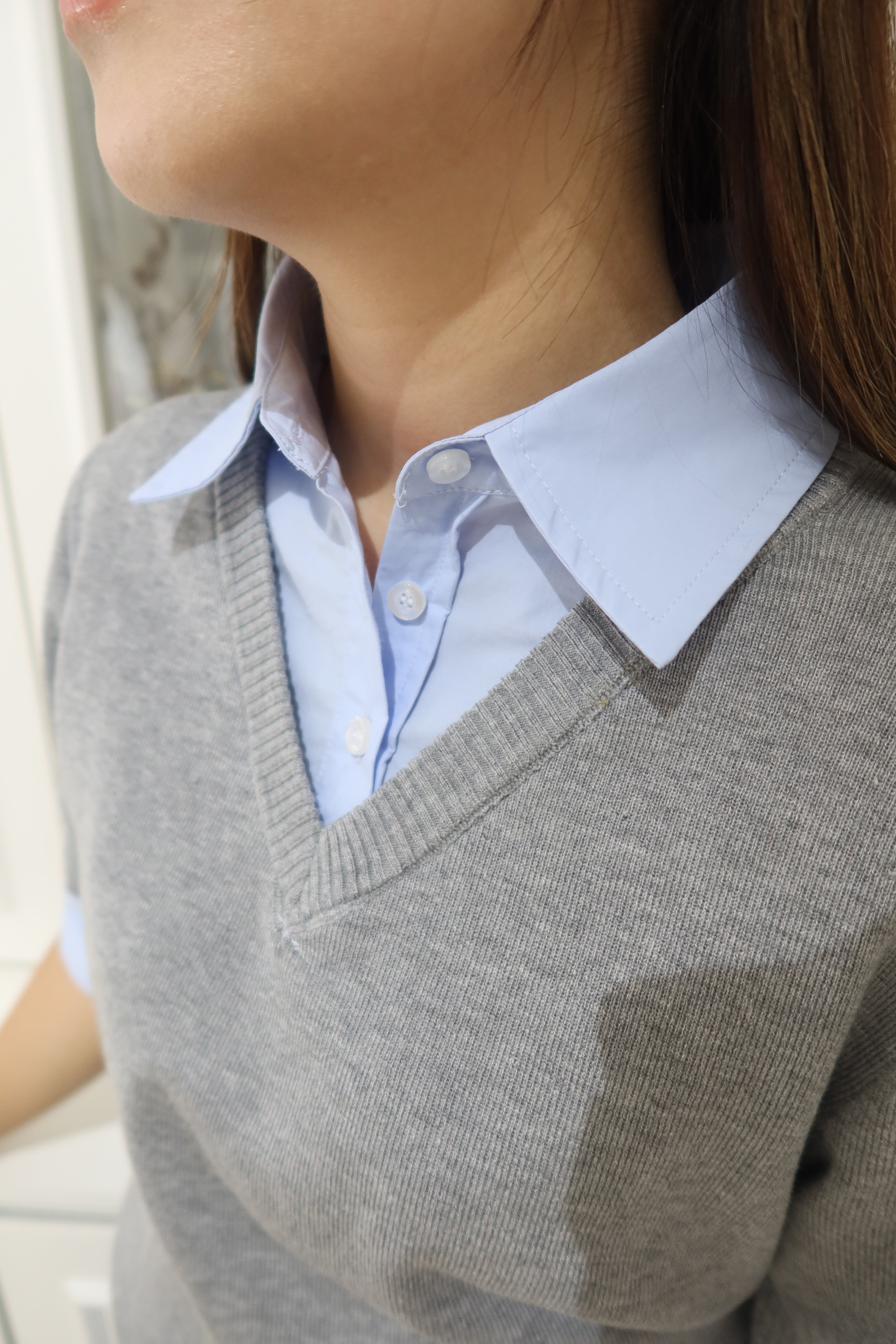 DuoStyle Short Sleeve Sweater Set [T0228]