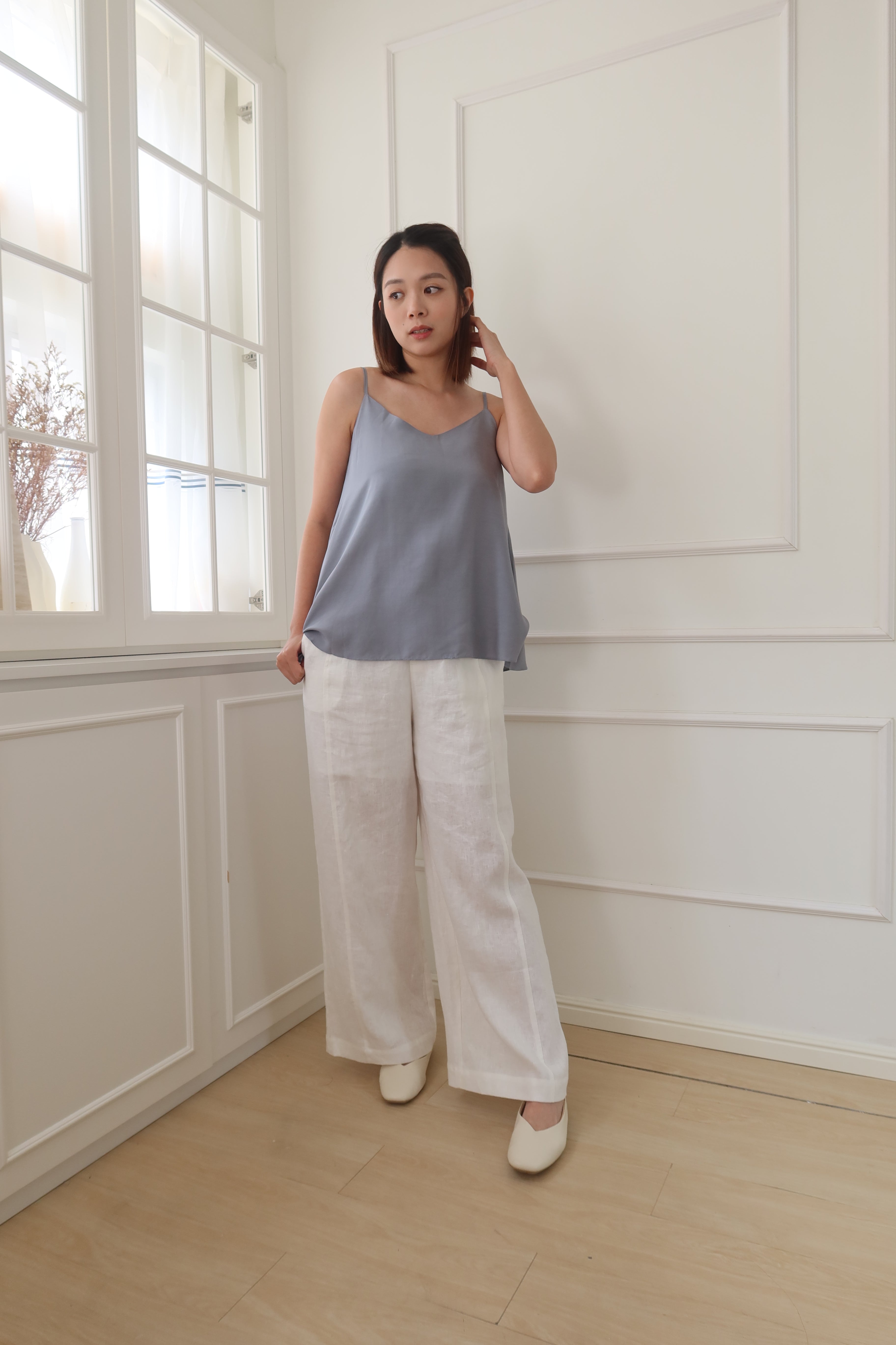 [現貨] 絲質吊帶 [I002]