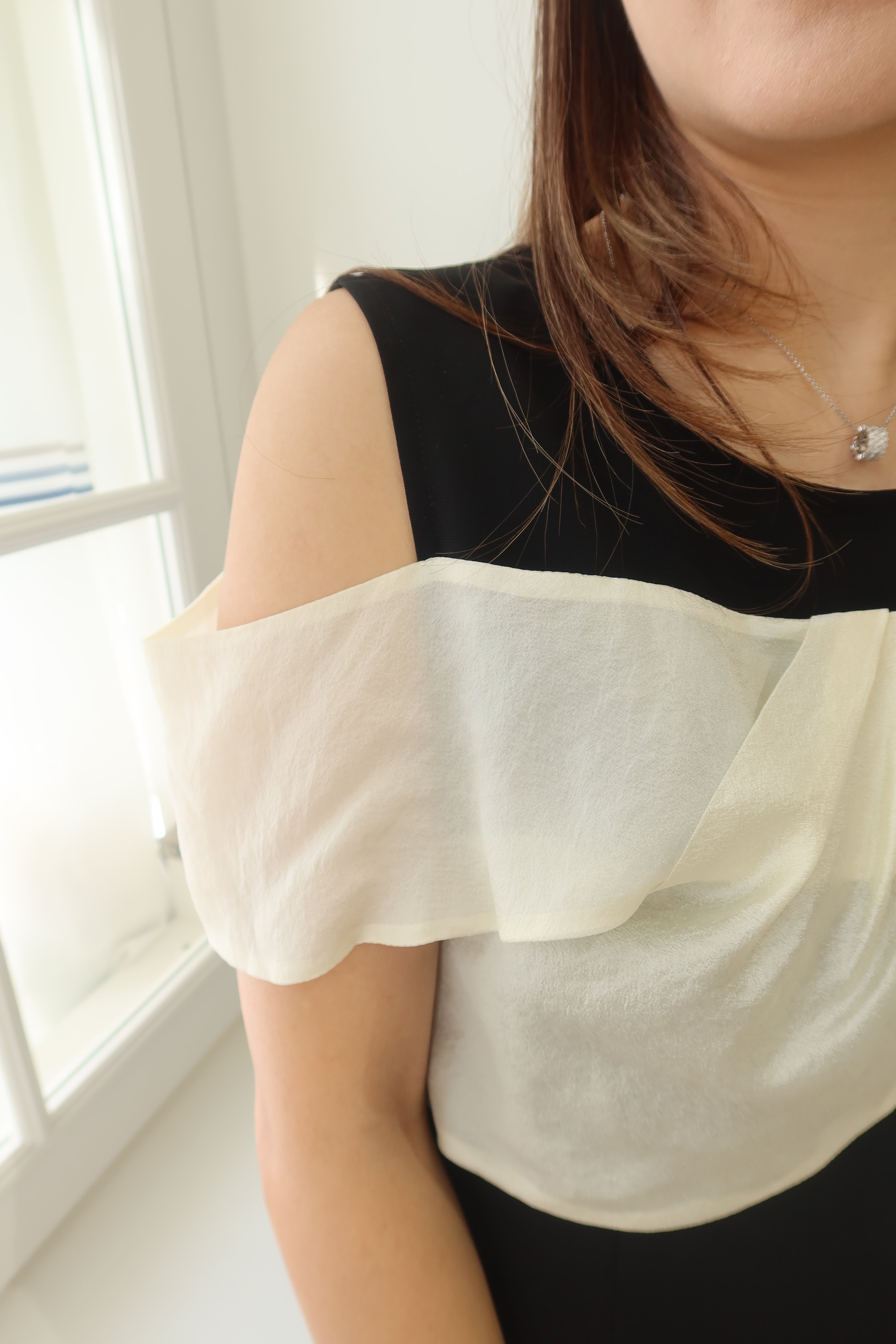 【LE ZANS BRAND COLLECTION】Elegant Bow Dress[OPS0163]