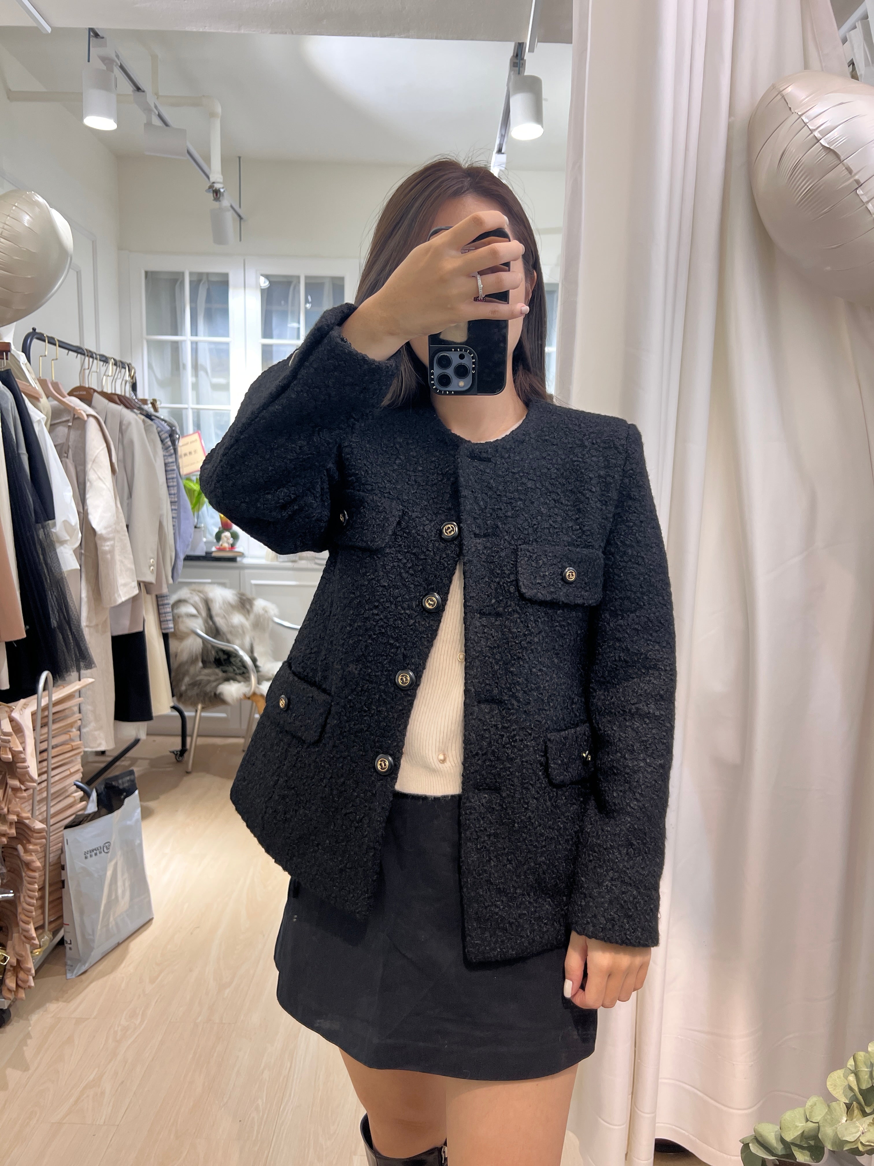 FluffyLux Coat (60%wool) [J0045]