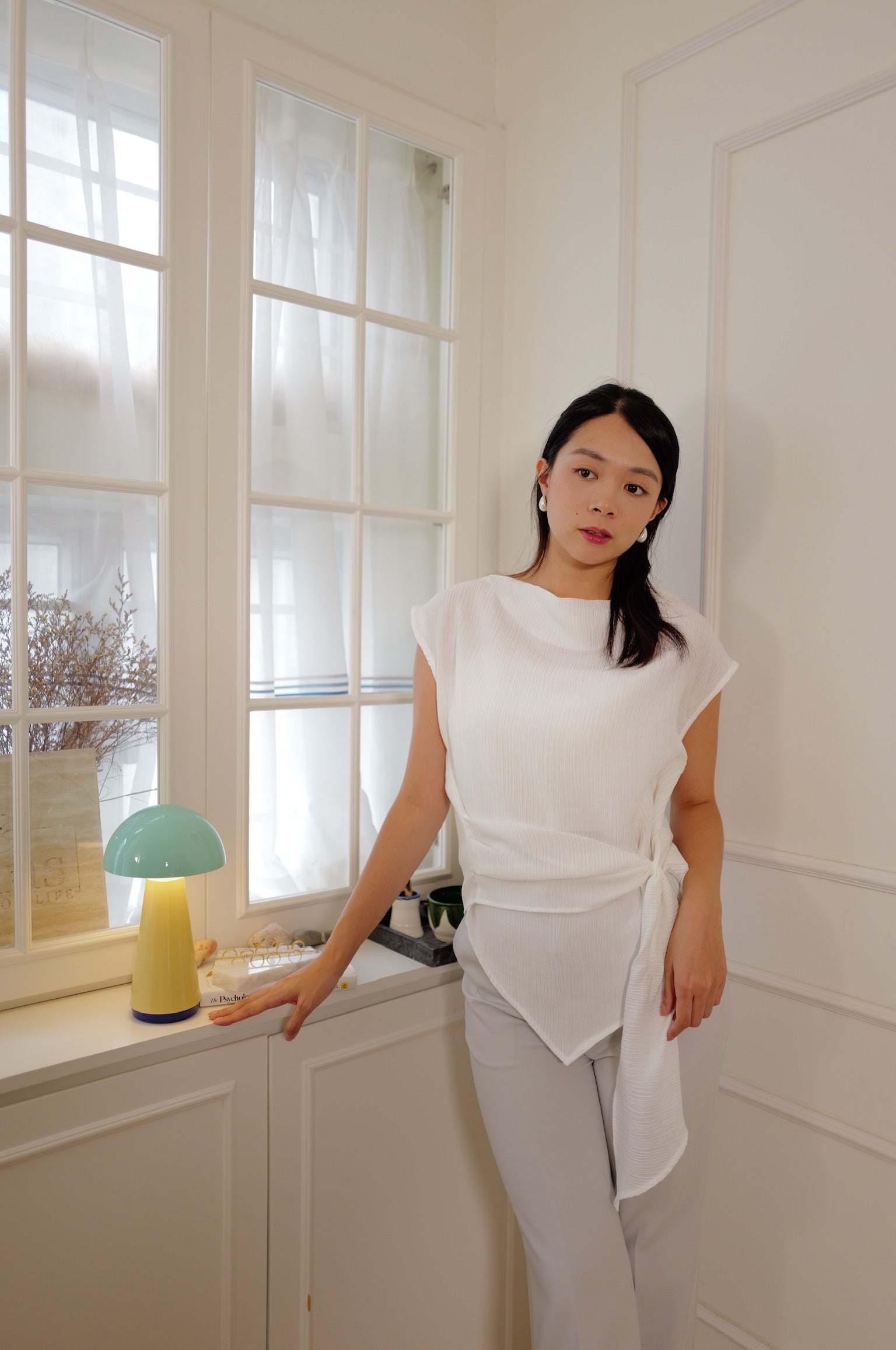 Asymmetric Tie-Side Top [T0290]