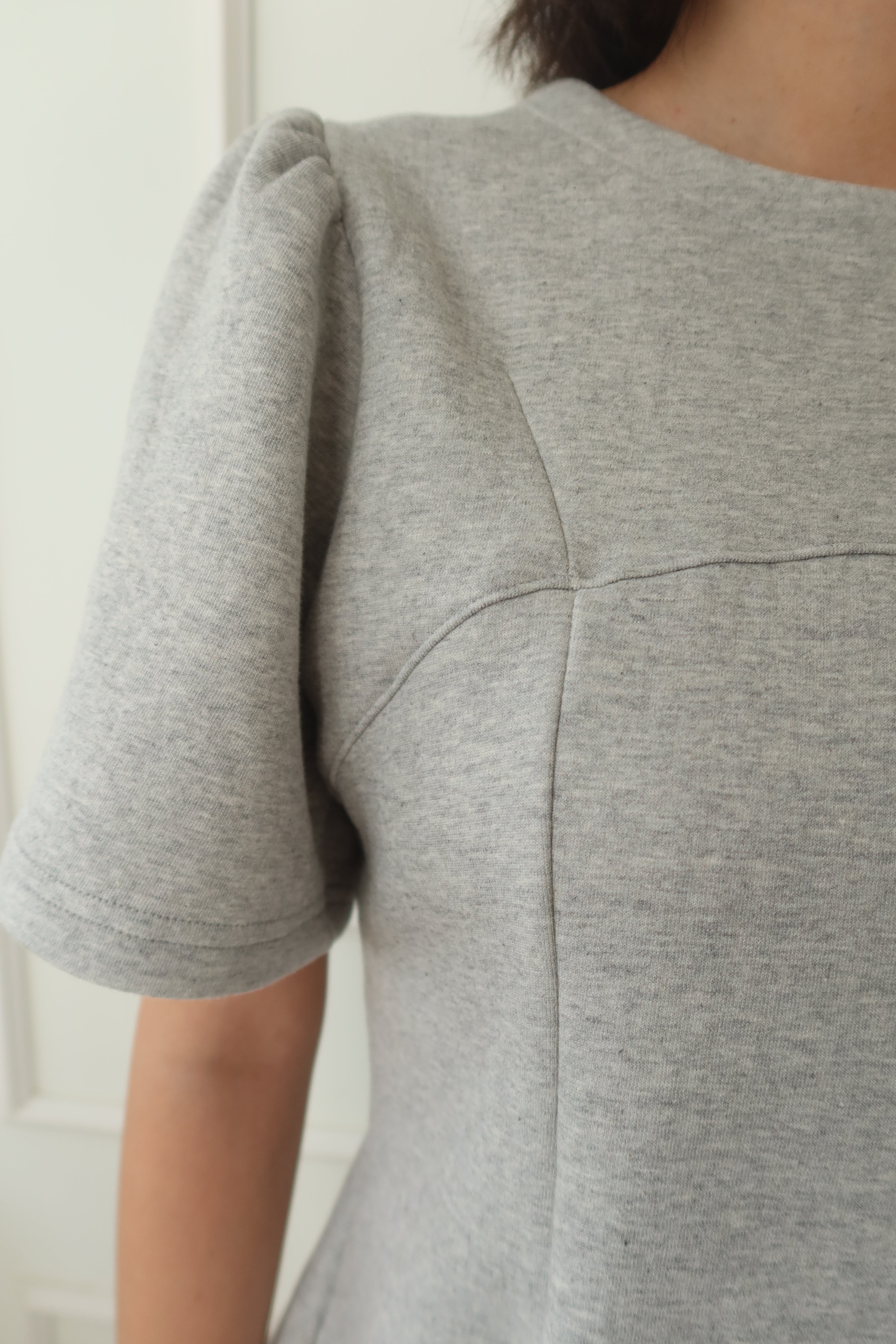 Tailored Flare Short Sleeve Top [T0212]