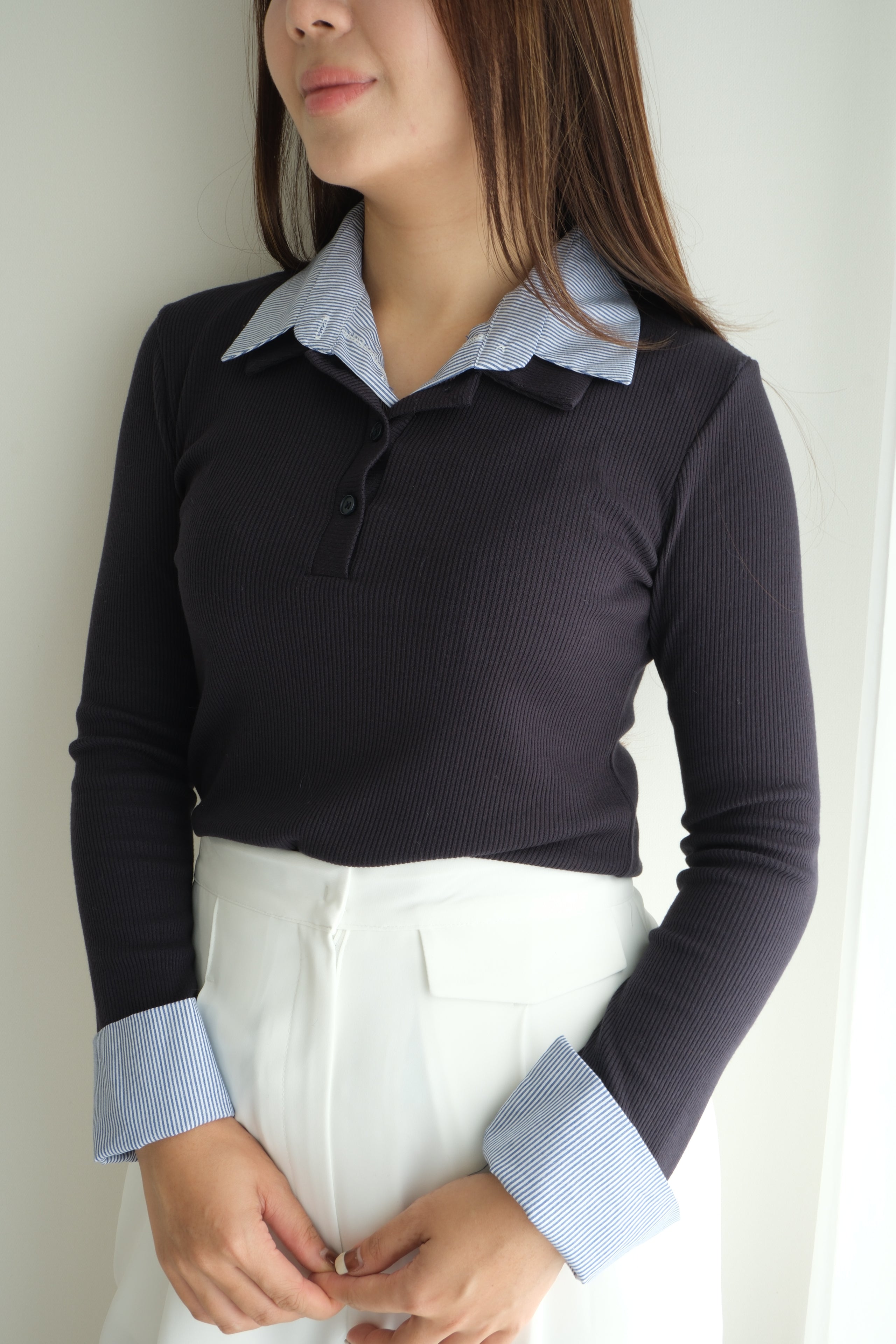 Sweater-Style Shirt Duo [T0242]