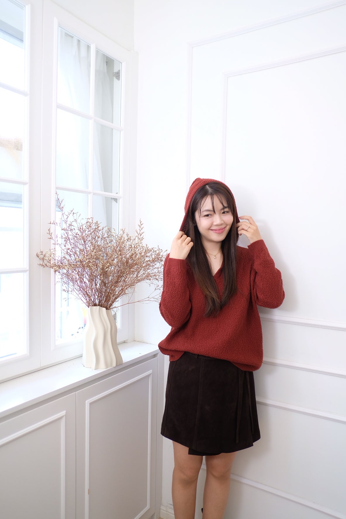 【LE ZANS BRAND COLLECTION】CloudSoft V-Neck Top [T0253]