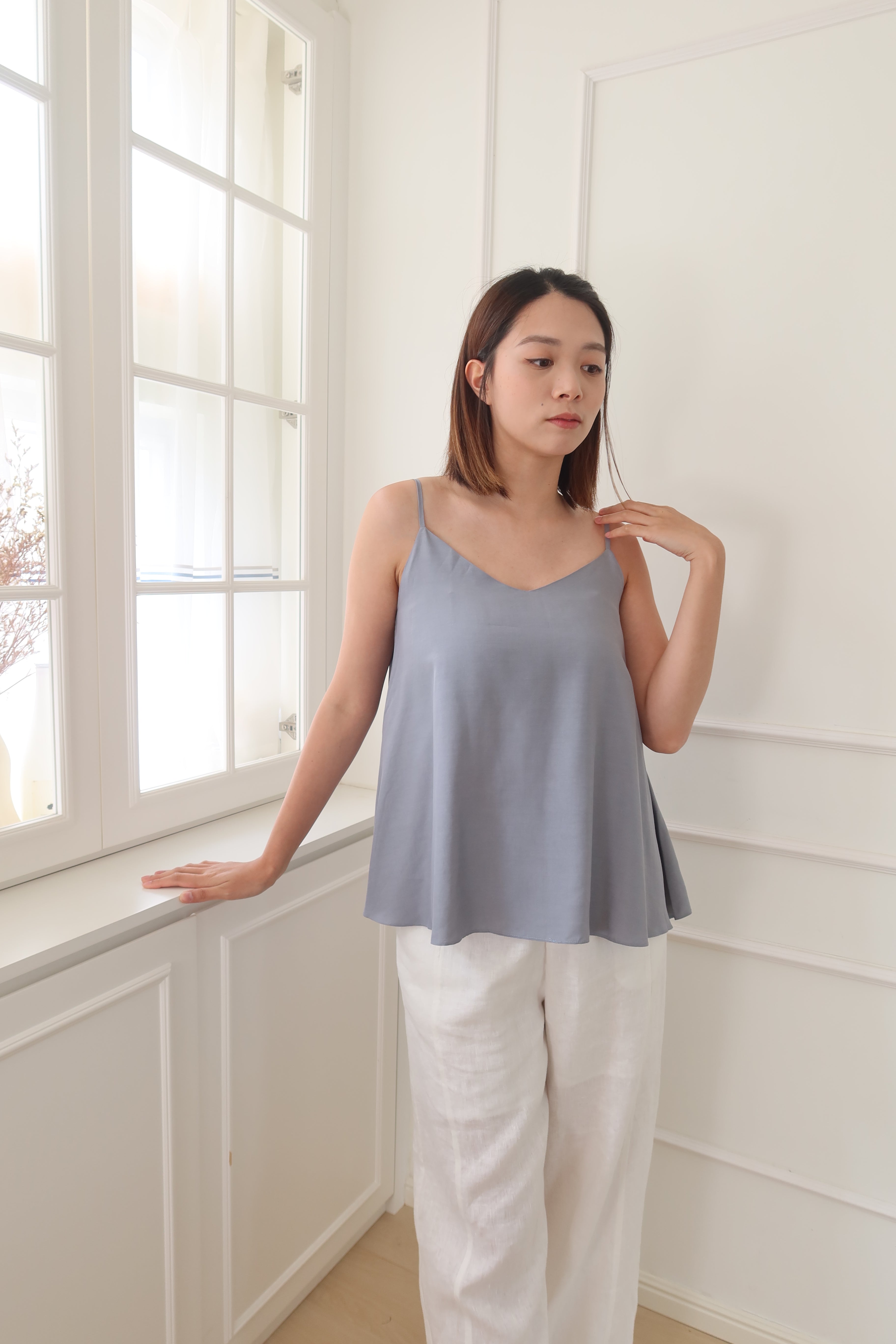 [現貨] 絲質吊帶 [I002]