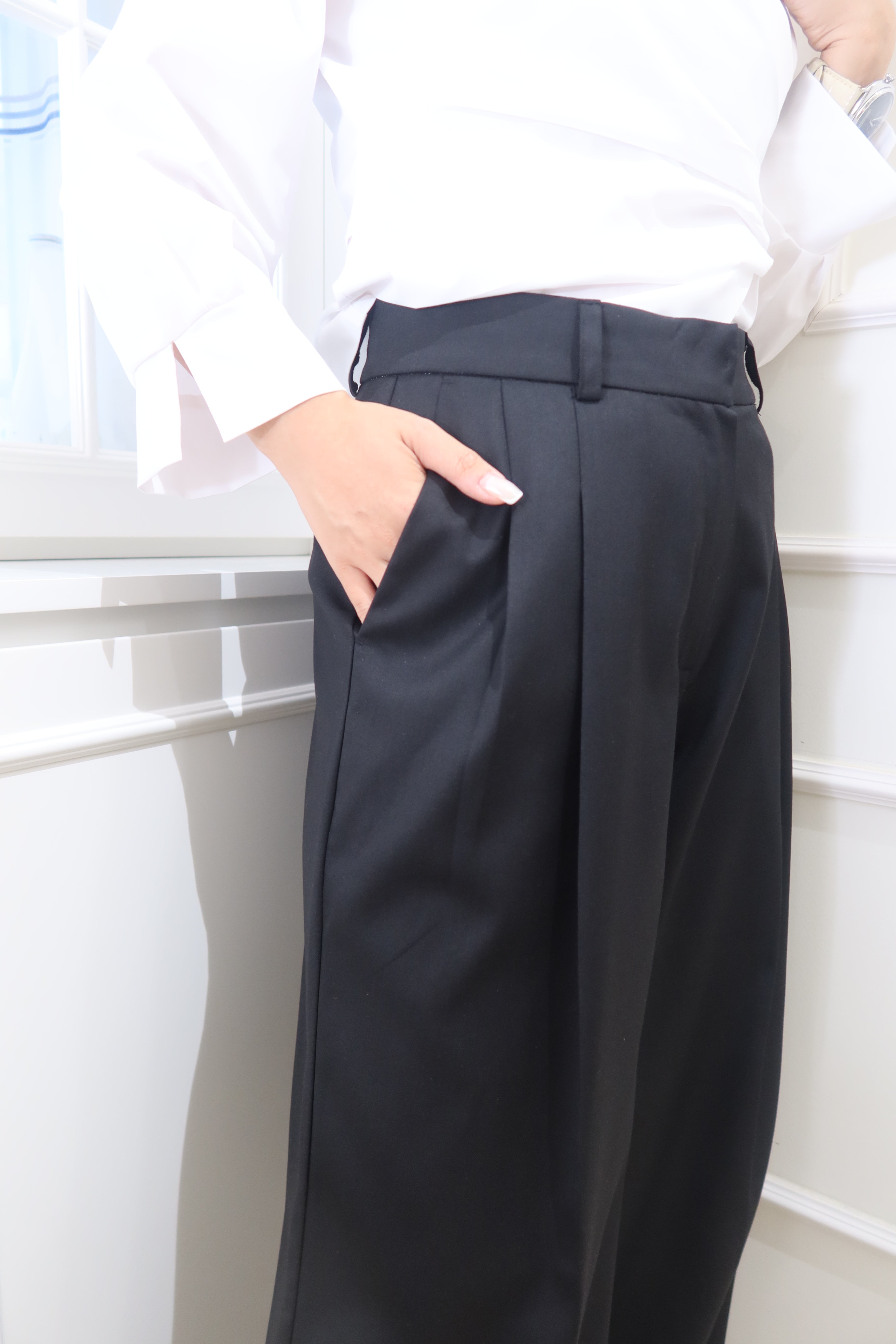 Sleek Drape Trousers [PT0073]