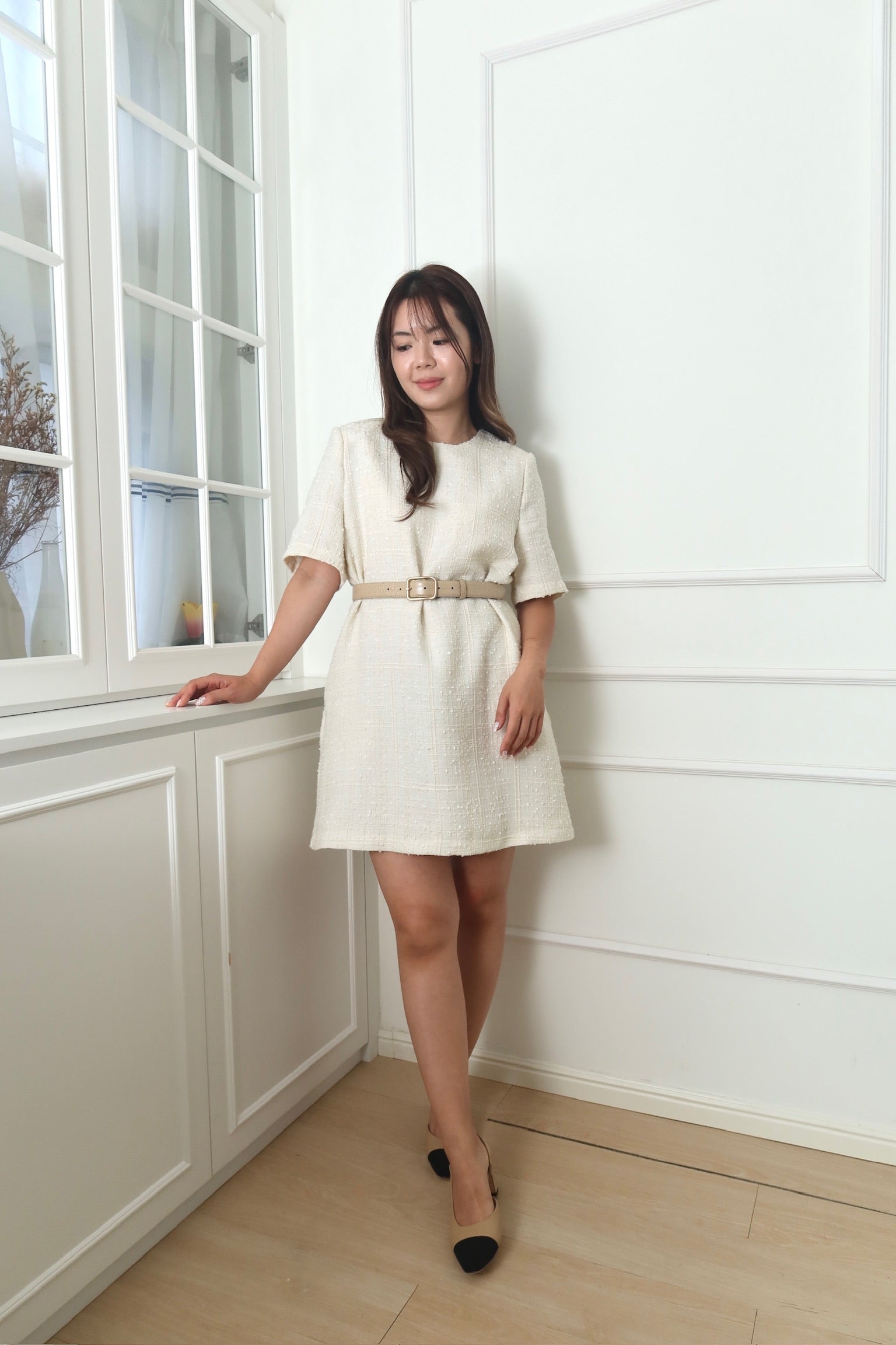 Graceful Knit Dress [OPS0144]