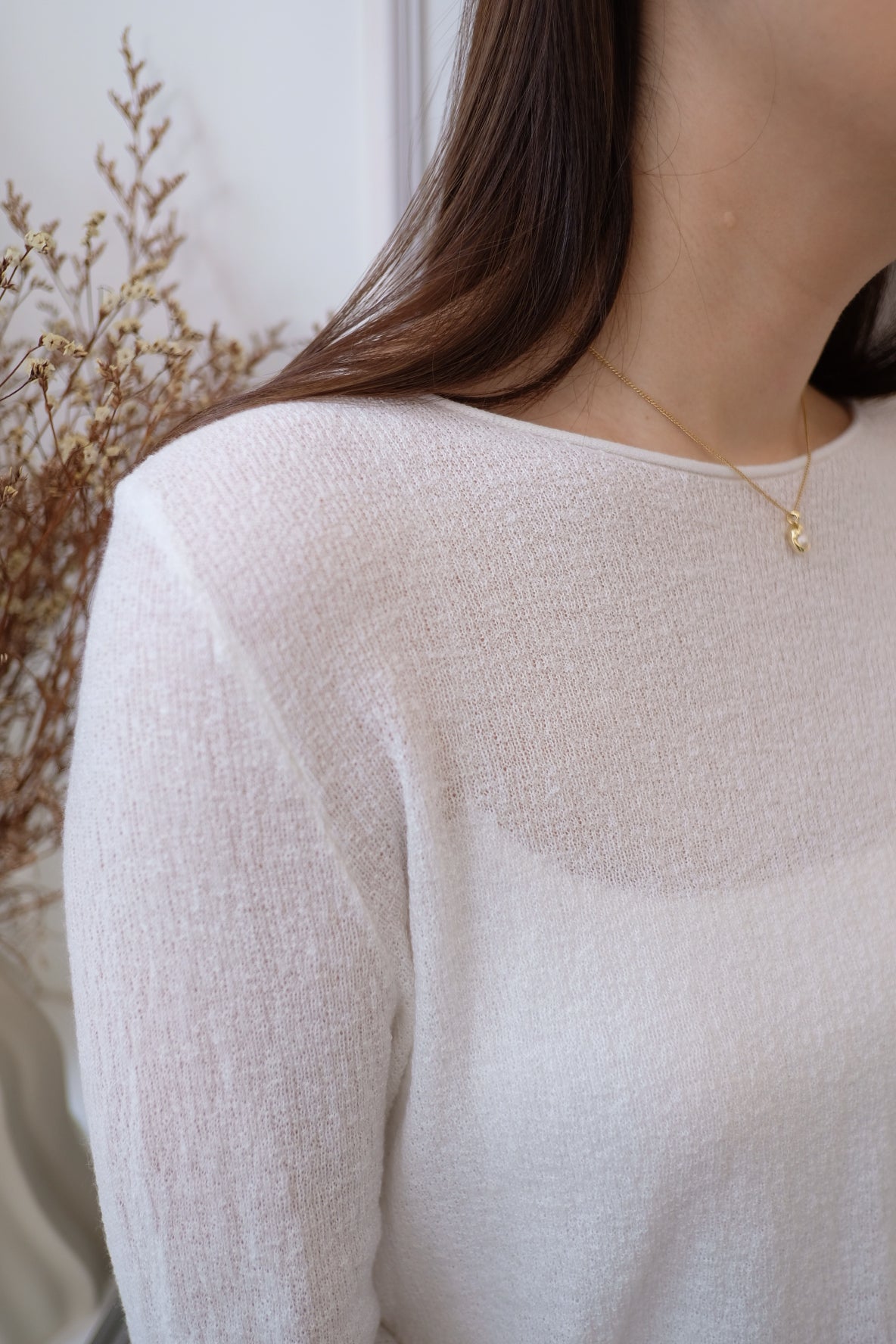 【LE ZANS BRAND COLLECTION】SoftLine Underlayer Basic Top (25% Ultra Fine Wool) [T0251]