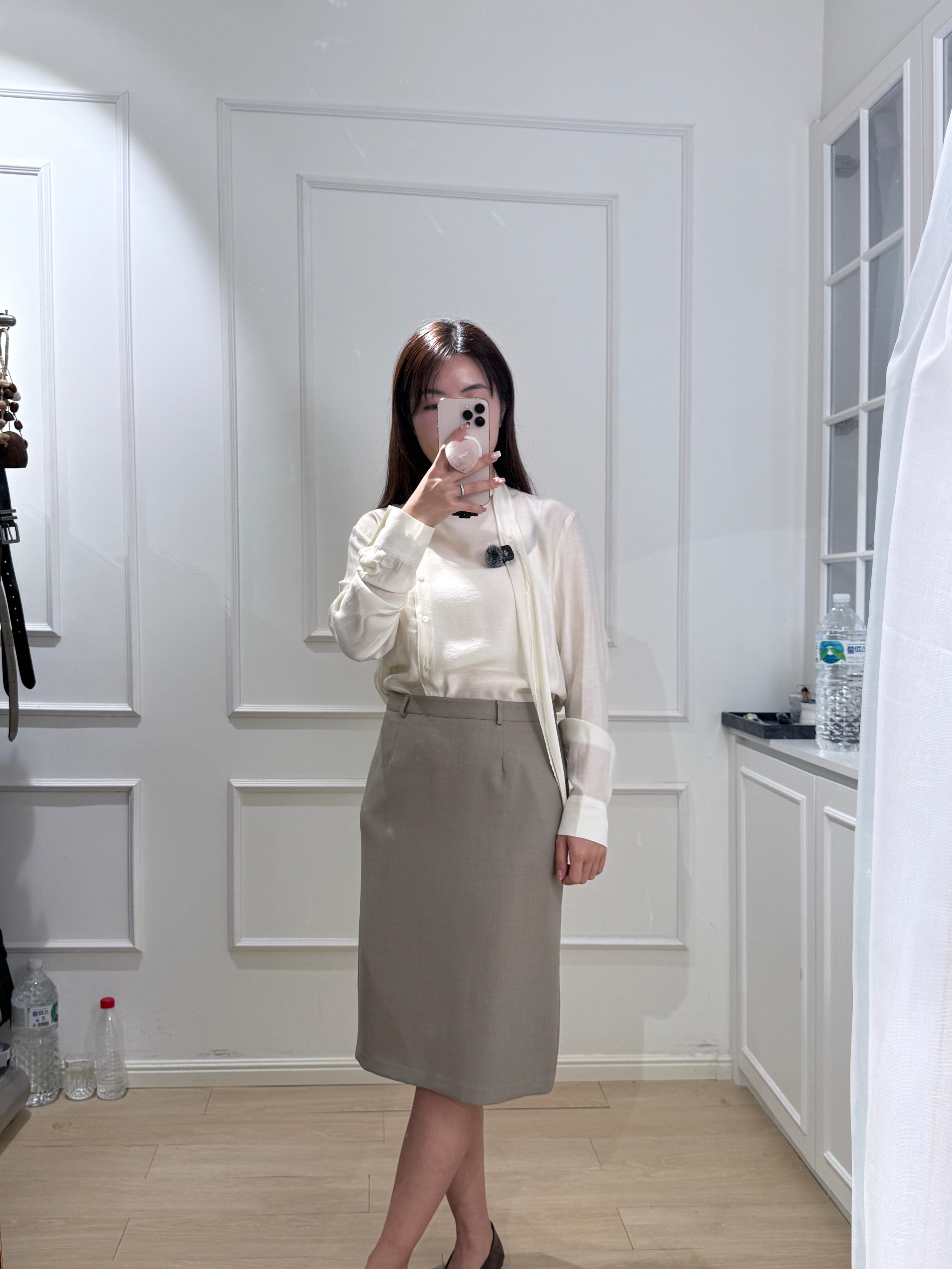 Sleek Mono Suit Skirt [SK0060]