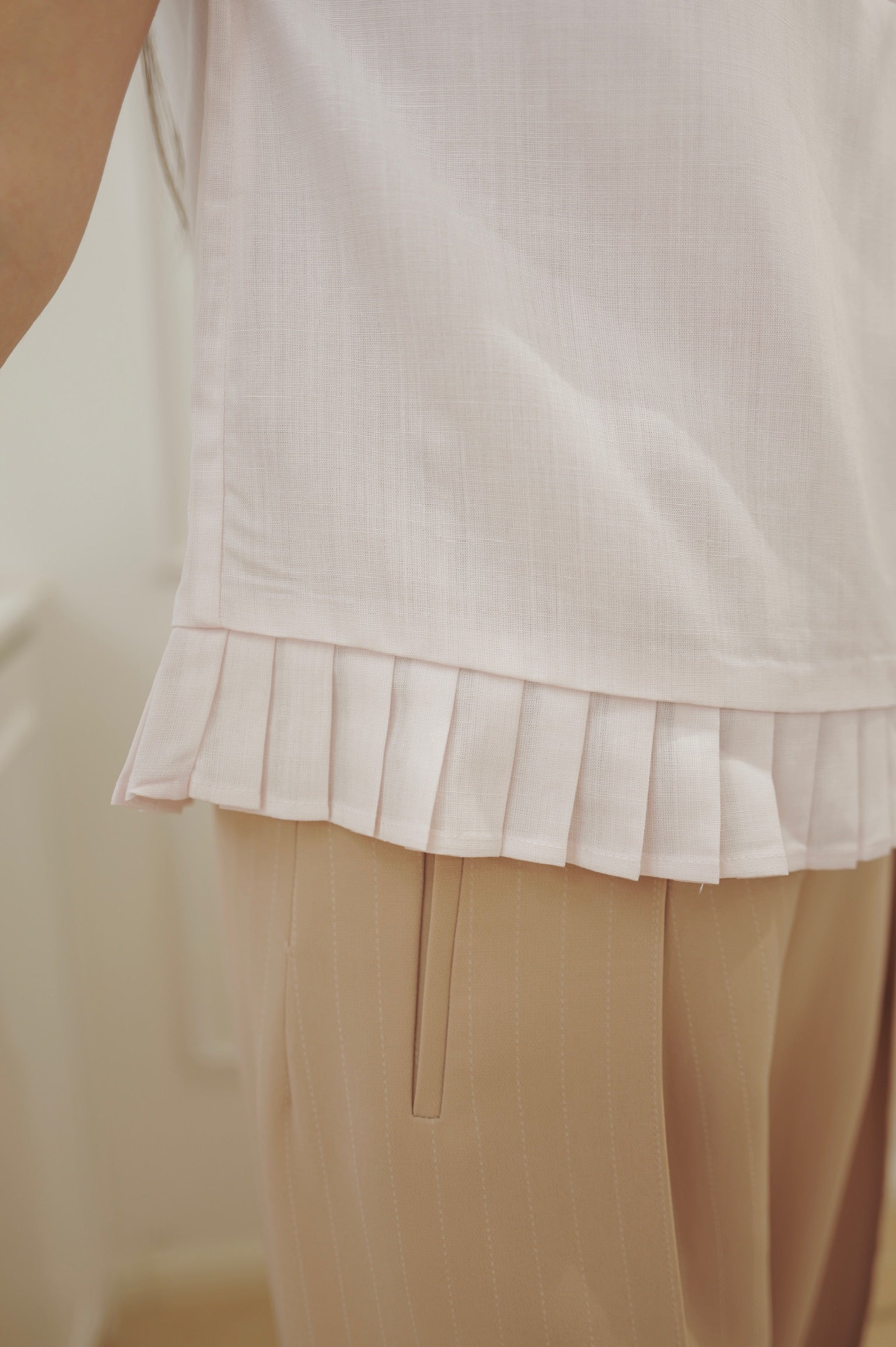 【LE ZANS BRAND COLLECTION】Soft Draped Vest [T0269]
