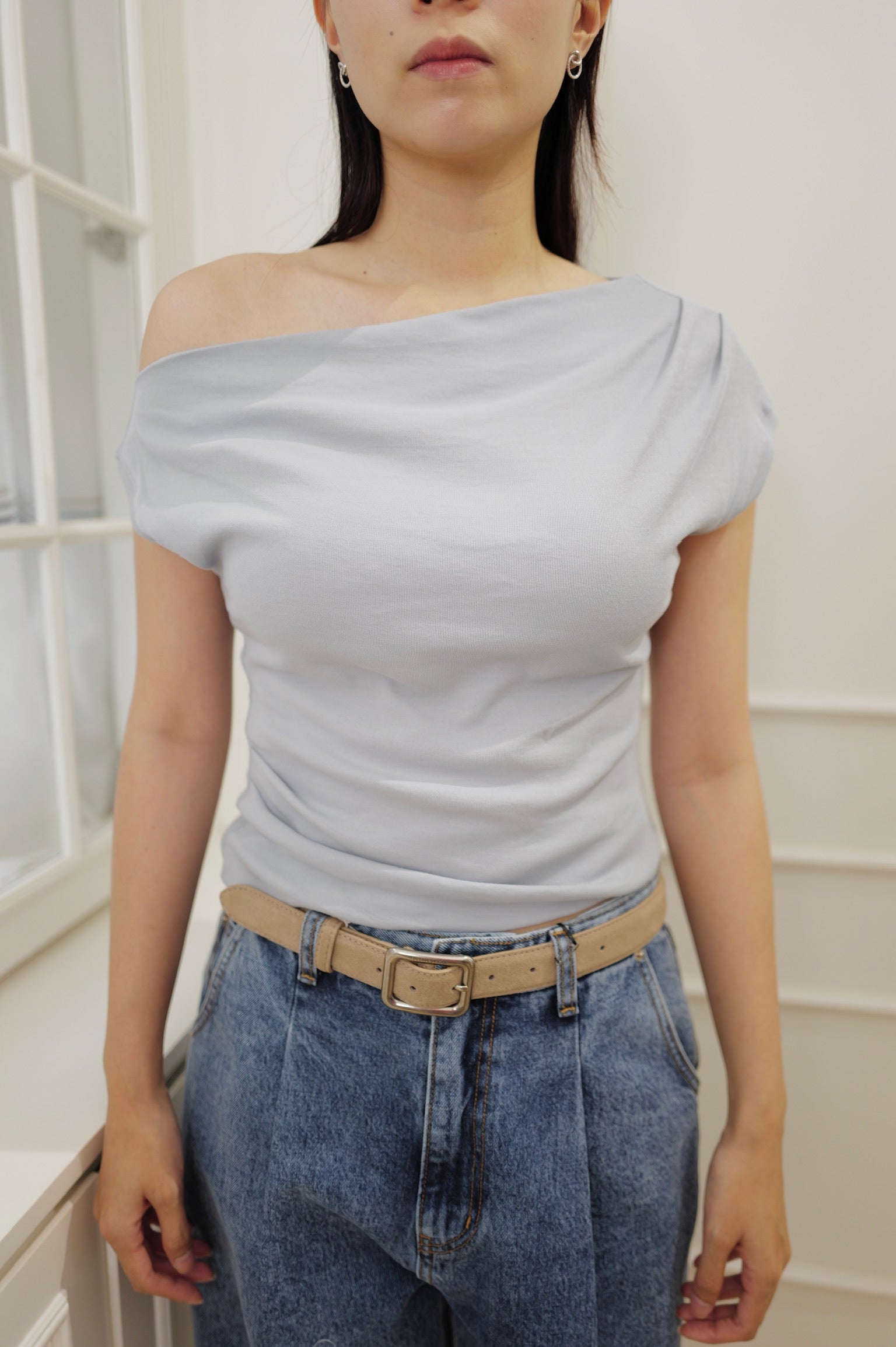 【LE ZANS BRAND COLLECTION】100% Cotton Fit Top [T0272]