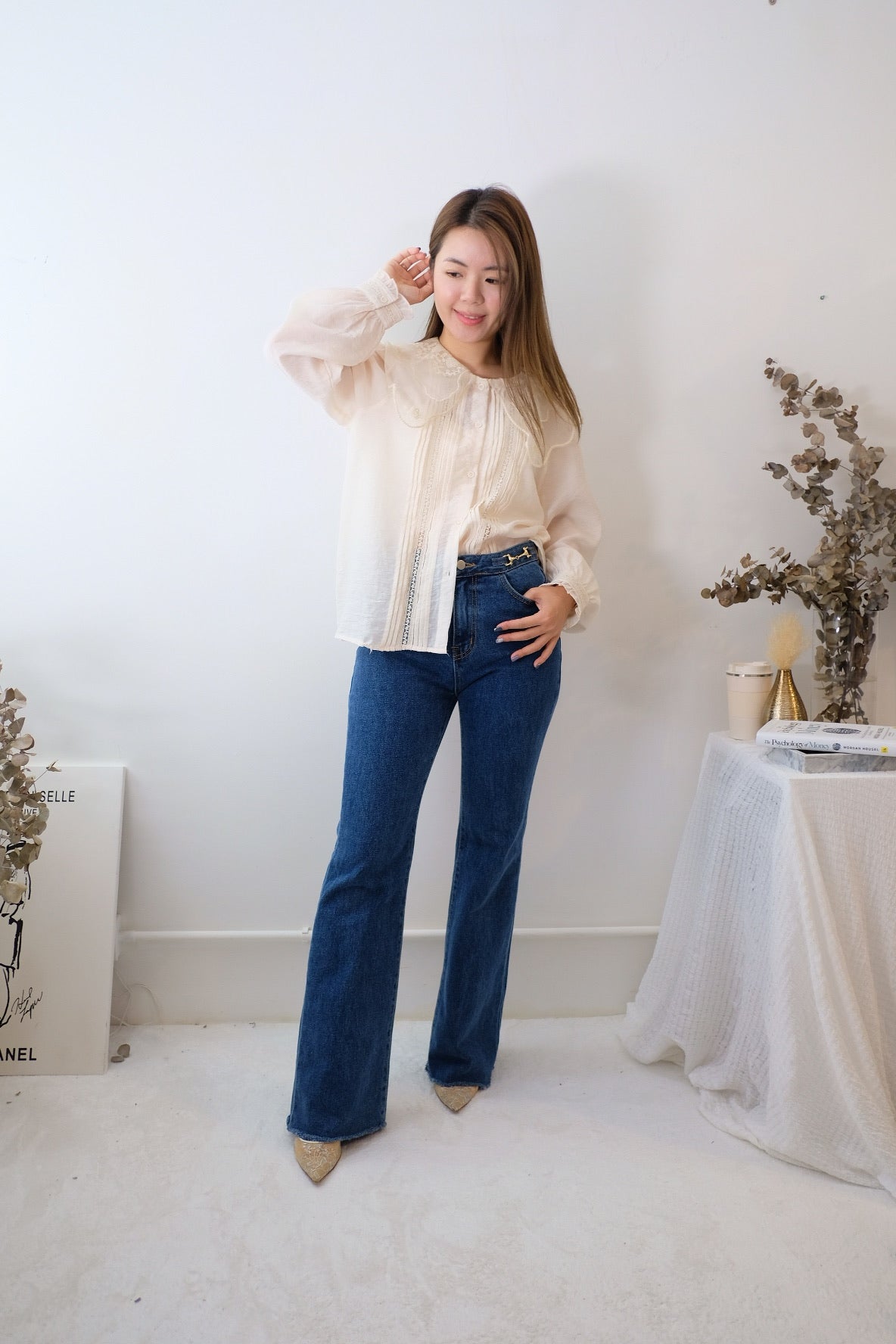 大lace領Top [T0041]