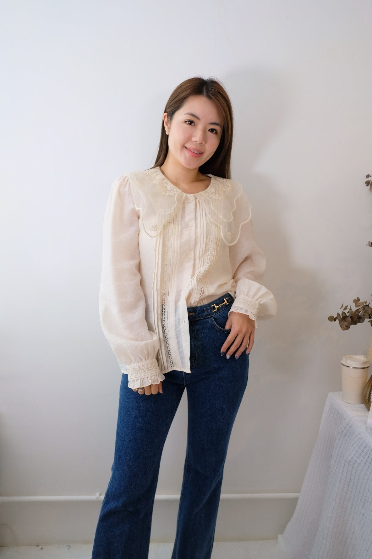 大lace領Top [T0041]