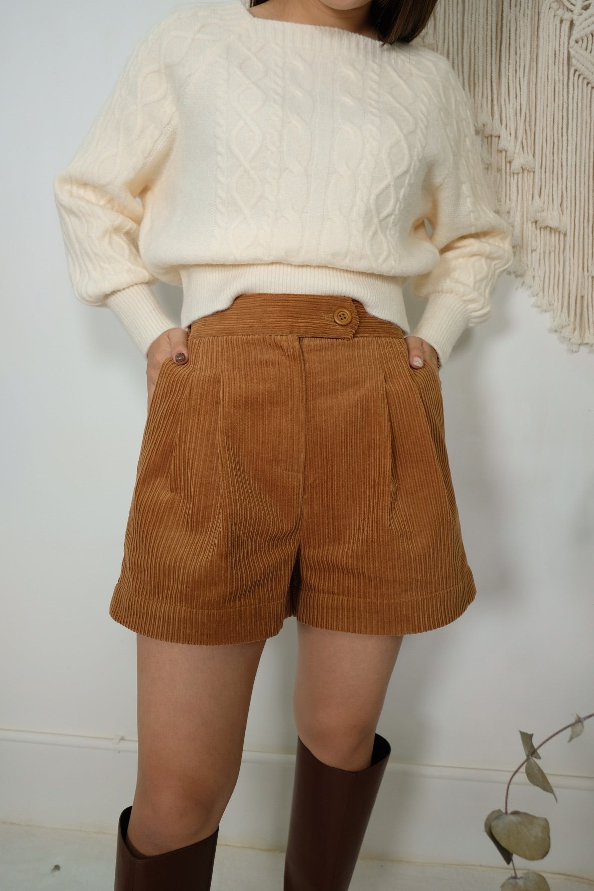 Slimming velvet pants [ST0004]